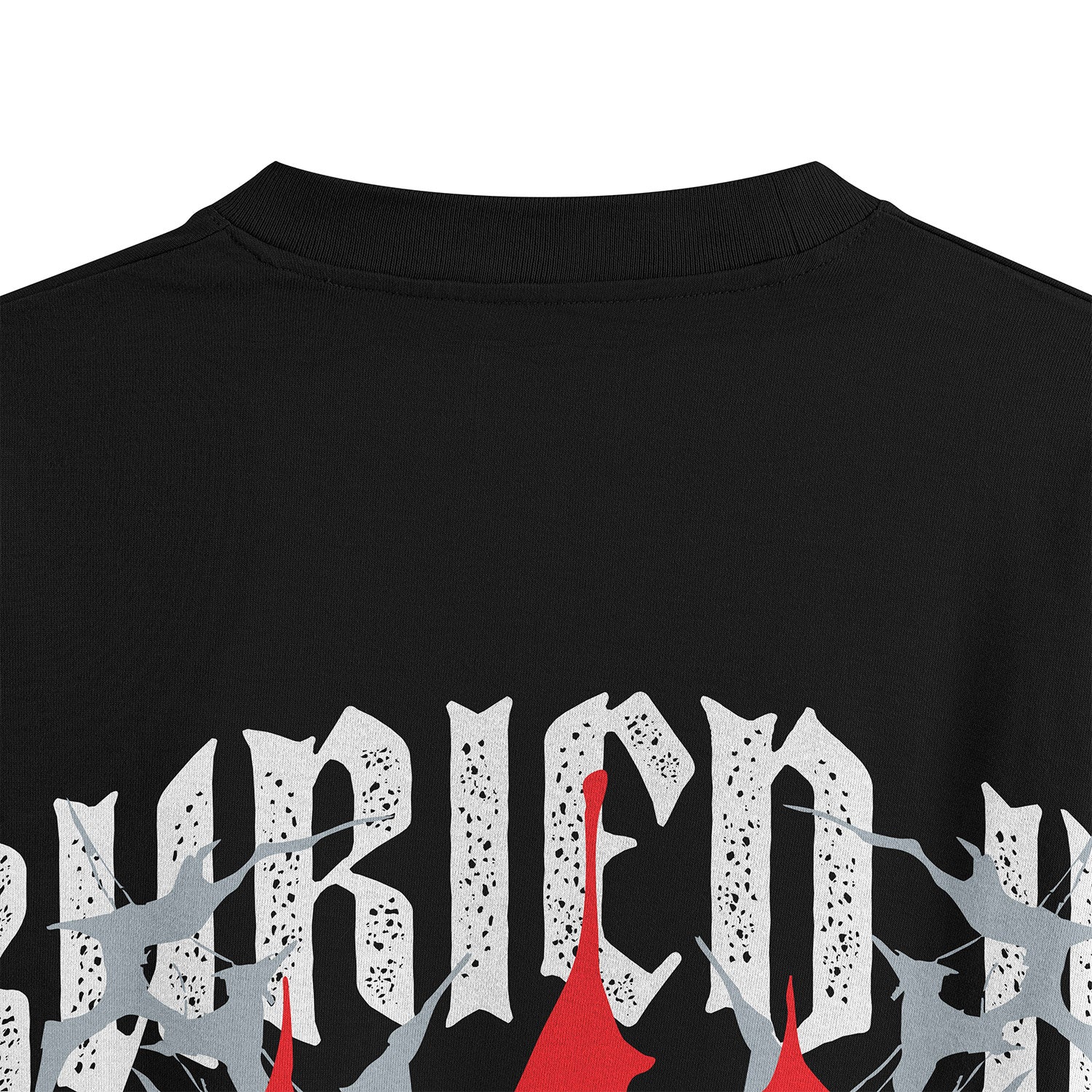 HULL 4 Directions Tee — oversized french terry graphic streetwear t-shirt