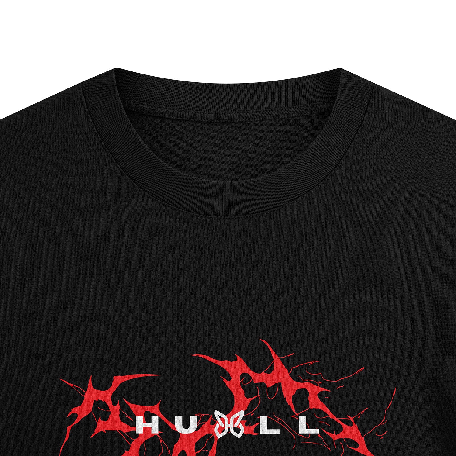 HULL 4 Directions Tee — oversized french terry graphic streetwear t-shirt