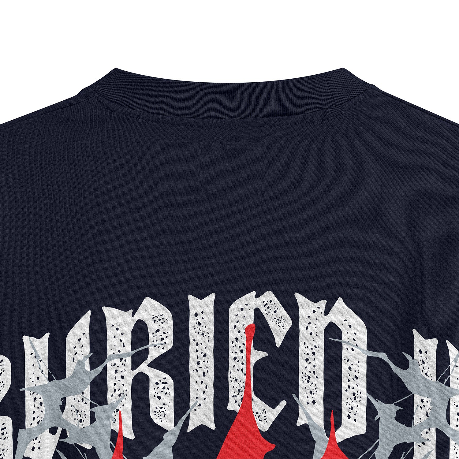 HULL 4 Directions Tee — oversized french terry graphic streetwear t-shirt