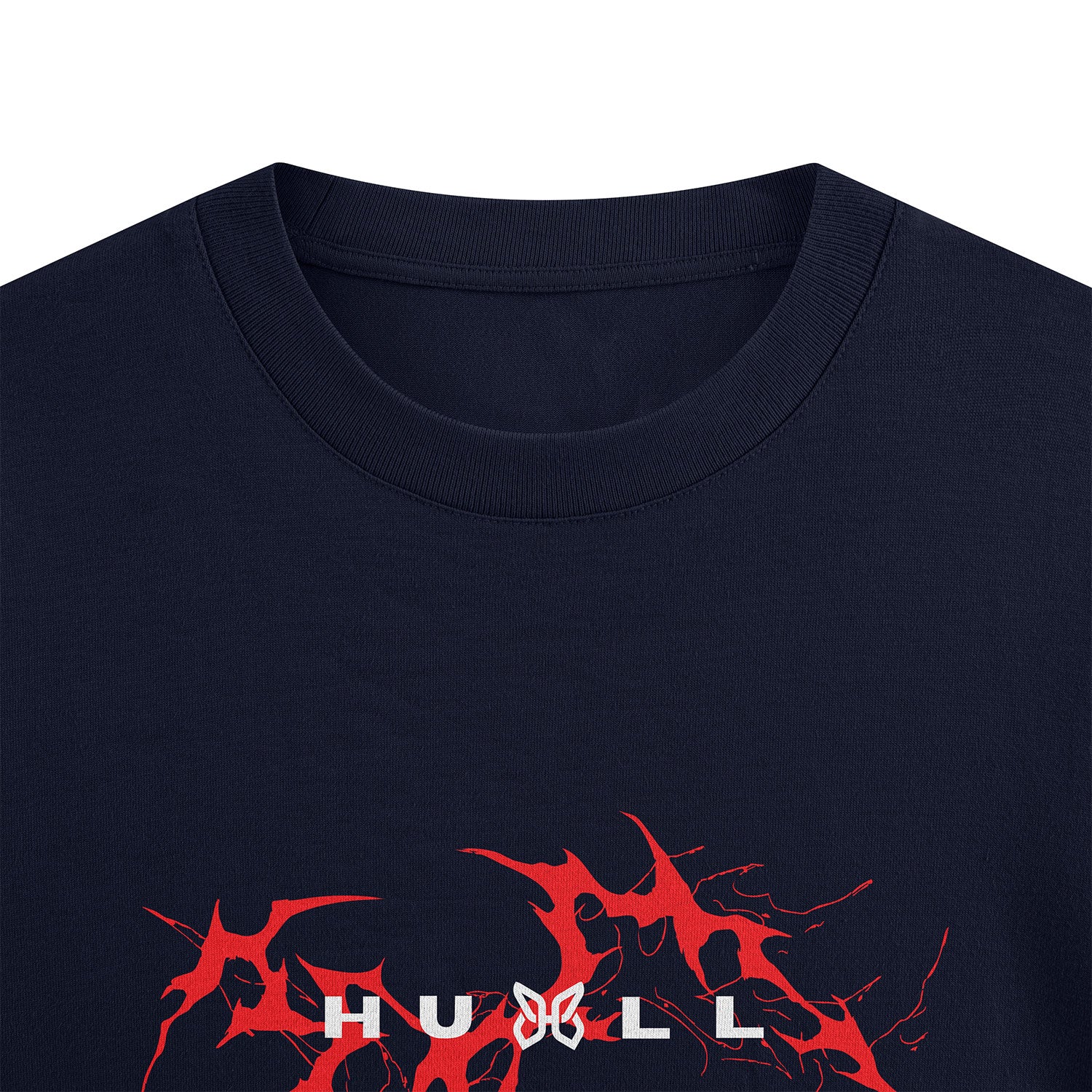 HULL 4 Directions Tee — oversized french terry graphic streetwear t-shirt