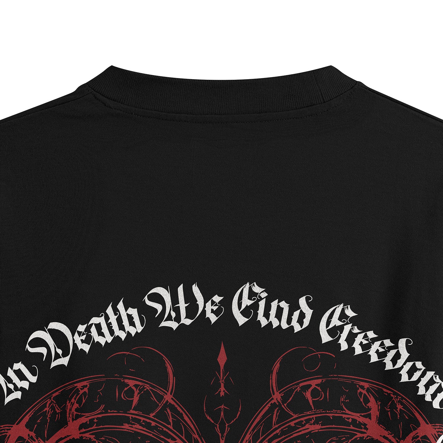 HULL AfterLife Tee — oversized french terry graphic streetwear t-shirt