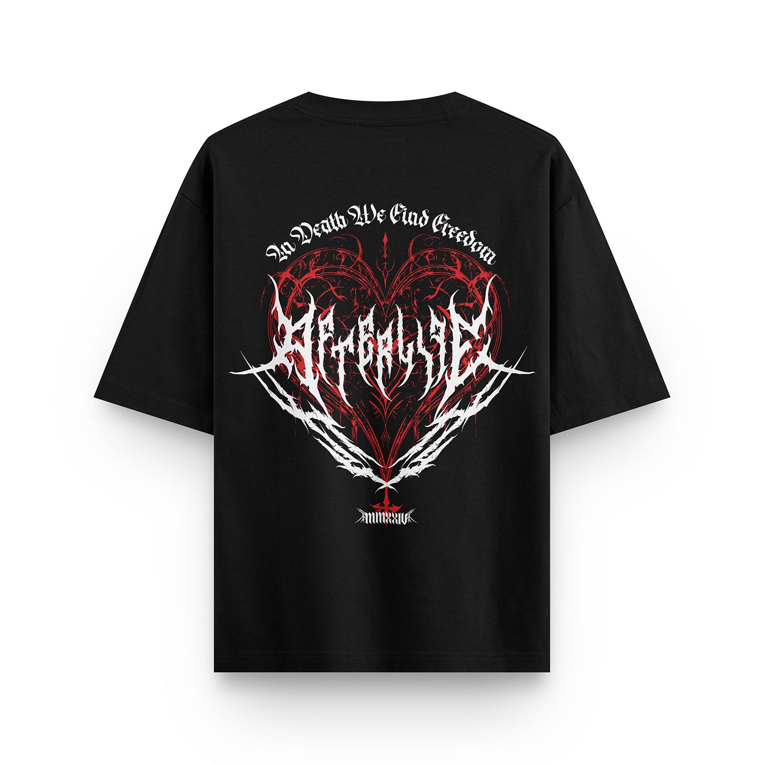 HULL AfterLife Tee — oversized french terry graphic streetwear t-shirt