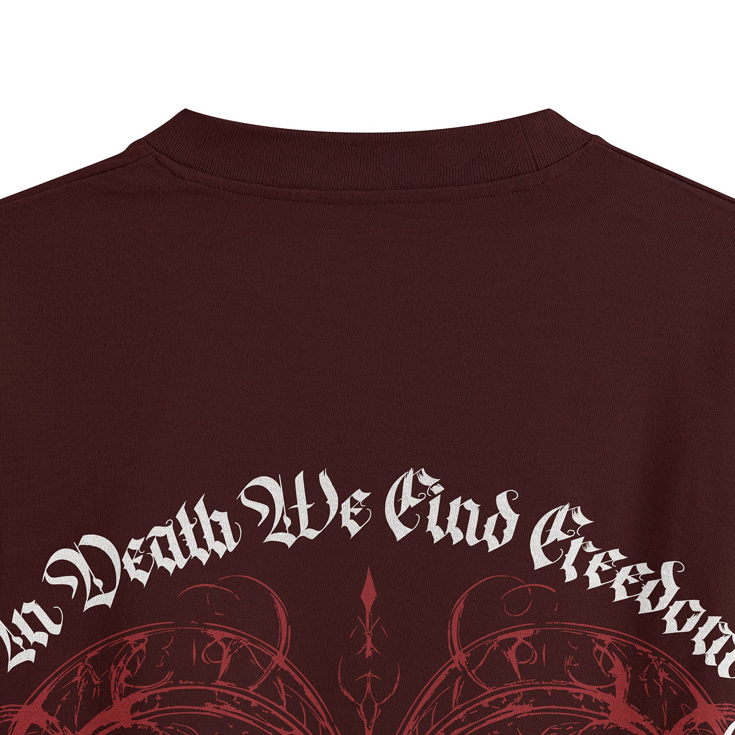 HULL AfterLife Tee — oversized french terry graphic streetwear t-shirt