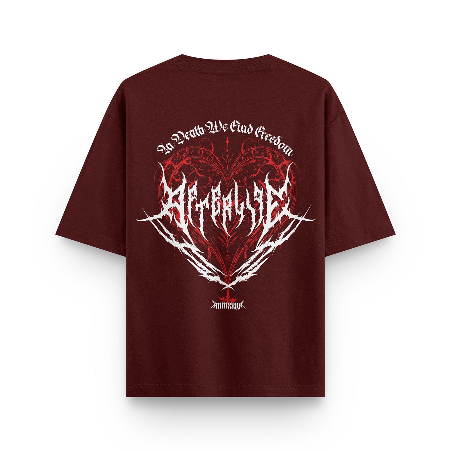 HULL AfterLife Tee — oversized french terry graphic streetwear t-shirt