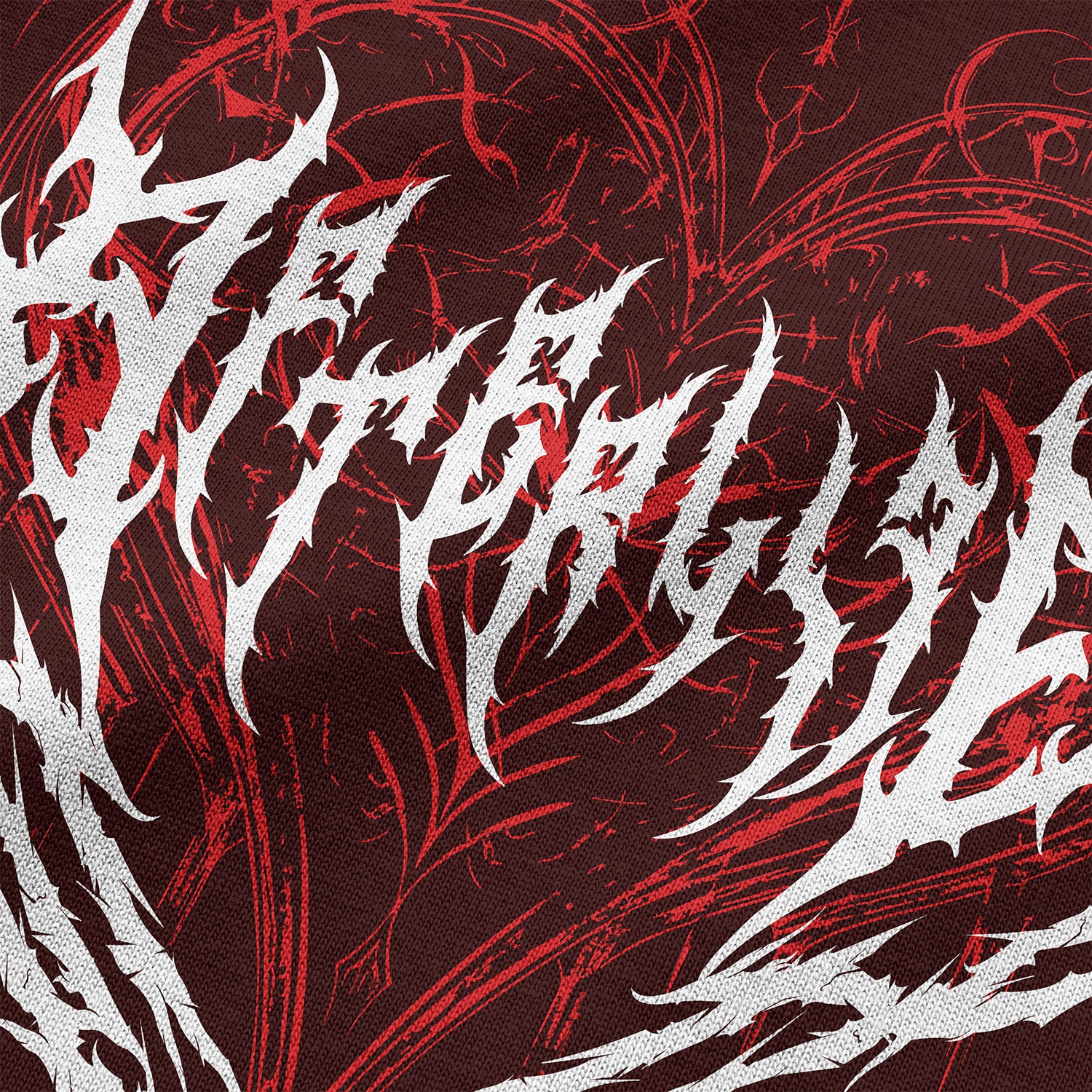 HULL AfterLife Tee — oversized french terry graphic streetwear t-shirt