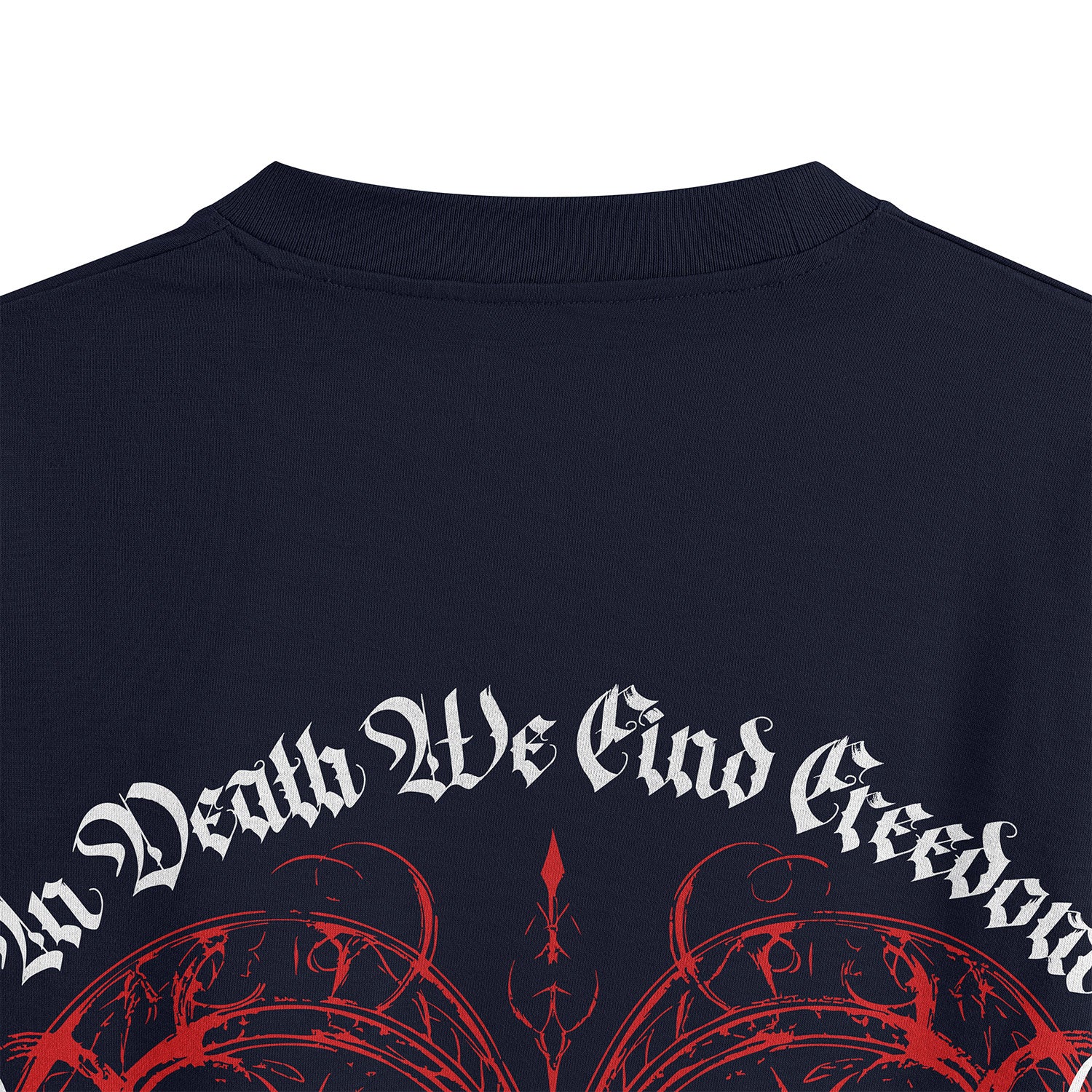 HULL AfterLife Tee — oversized french terry graphic streetwear t-shirt