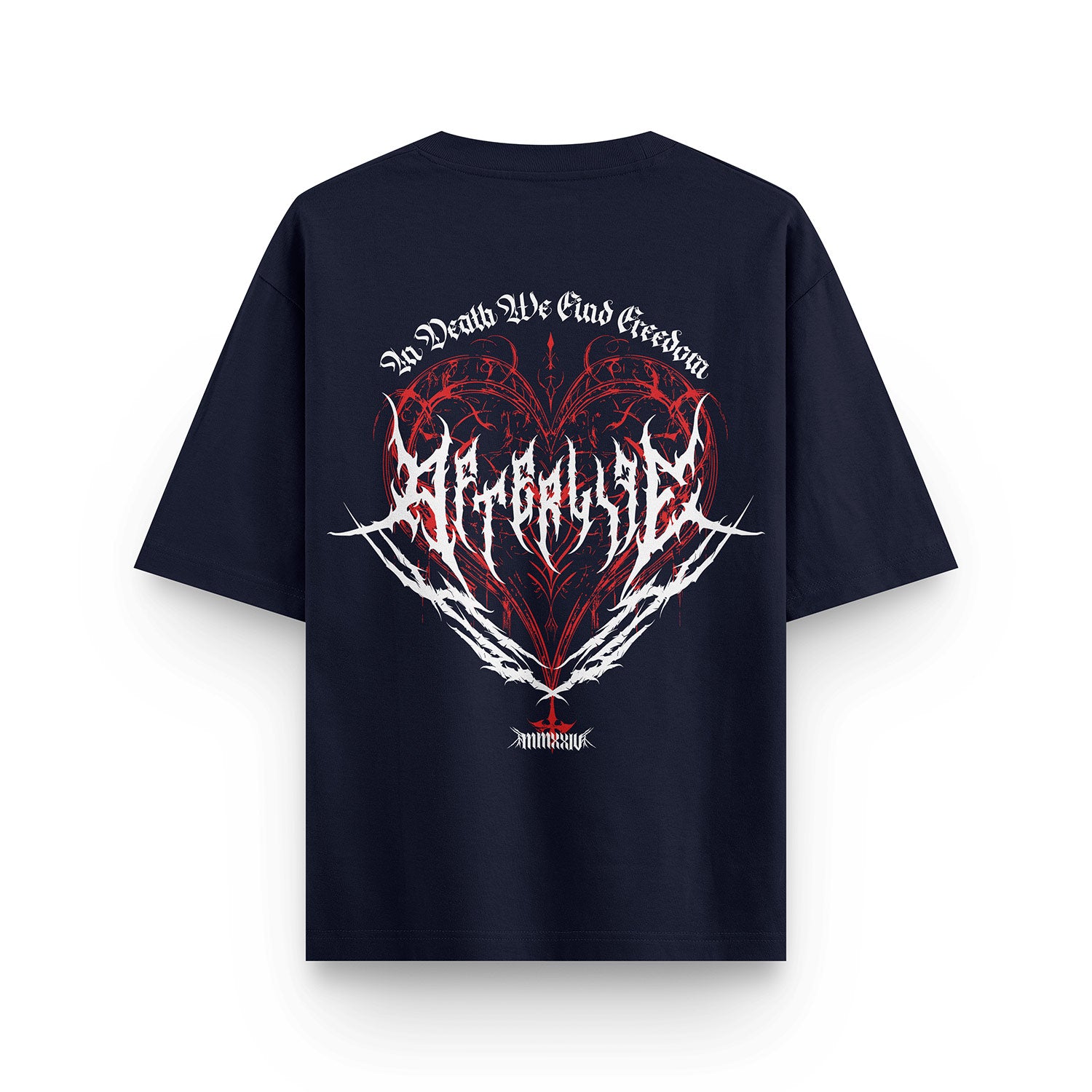 HULL AfterLife Tee — oversized french terry graphic streetwear t-shirt