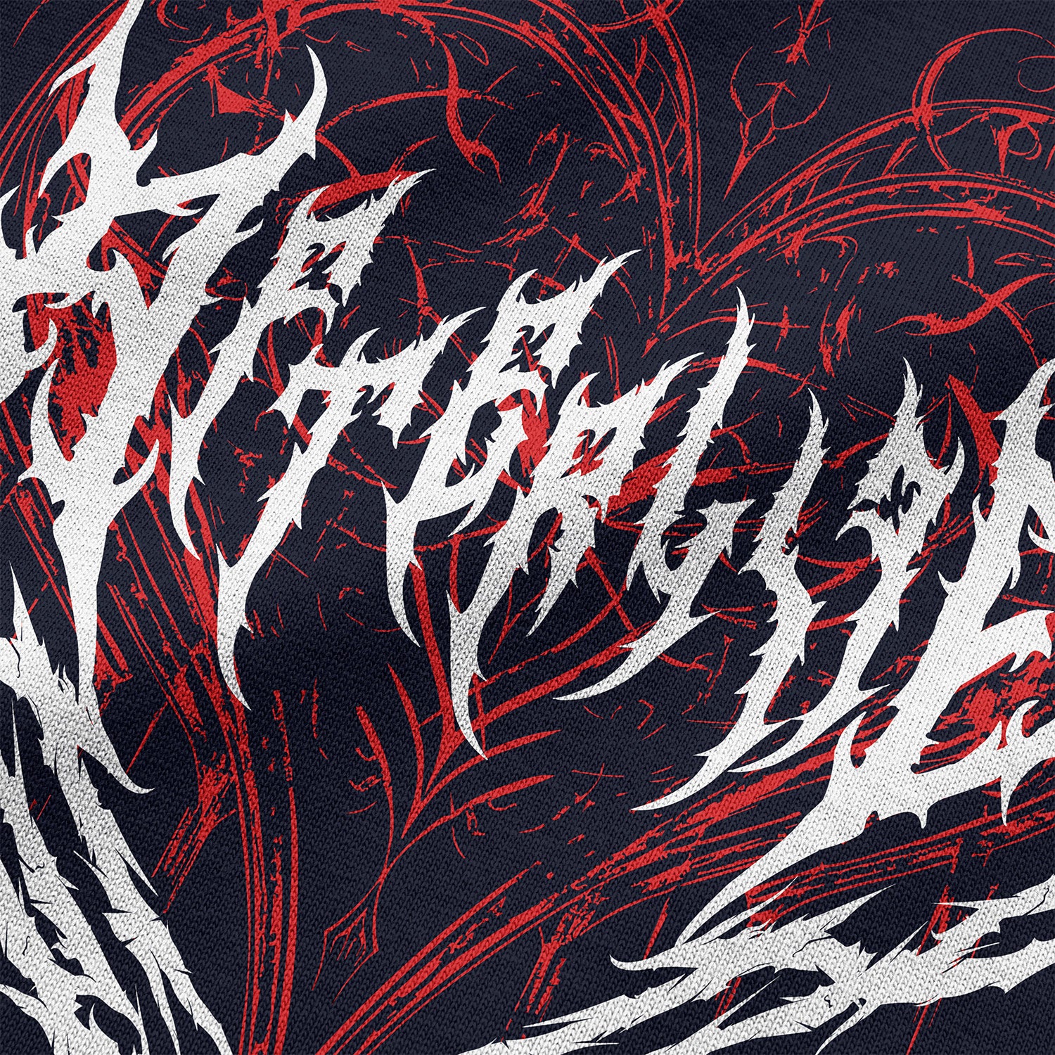 HULL AfterLife Tee — oversized french terry graphic streetwear t-shirt