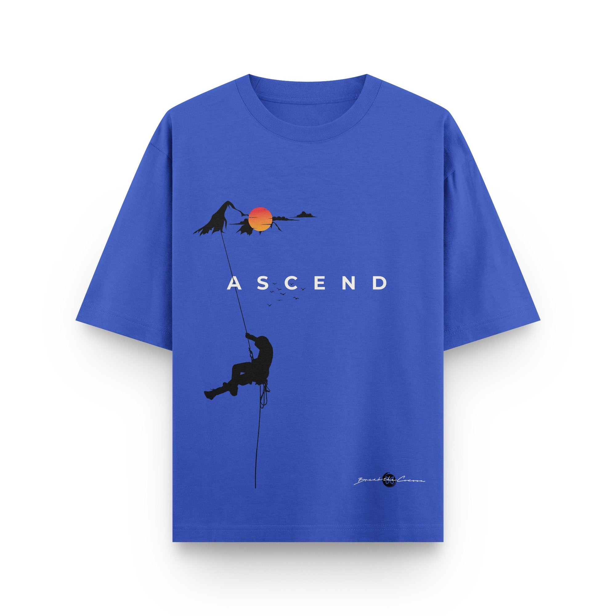 Ascend premium French Terry oversized t-shirt
Ascend climber graphic oversized tee