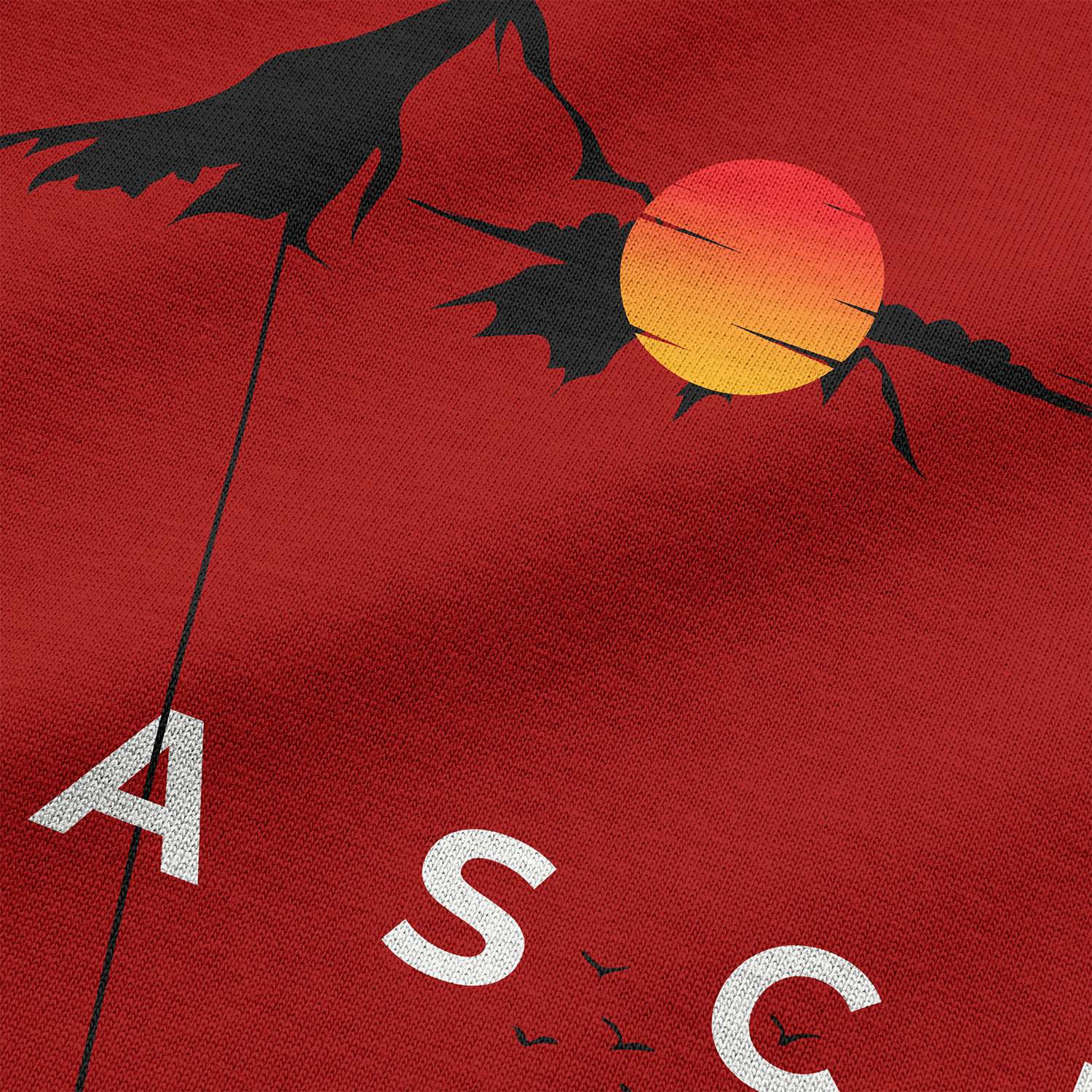 Ascend premium French Terry oversized t-shirt
Ascend climber graphic oversized tee