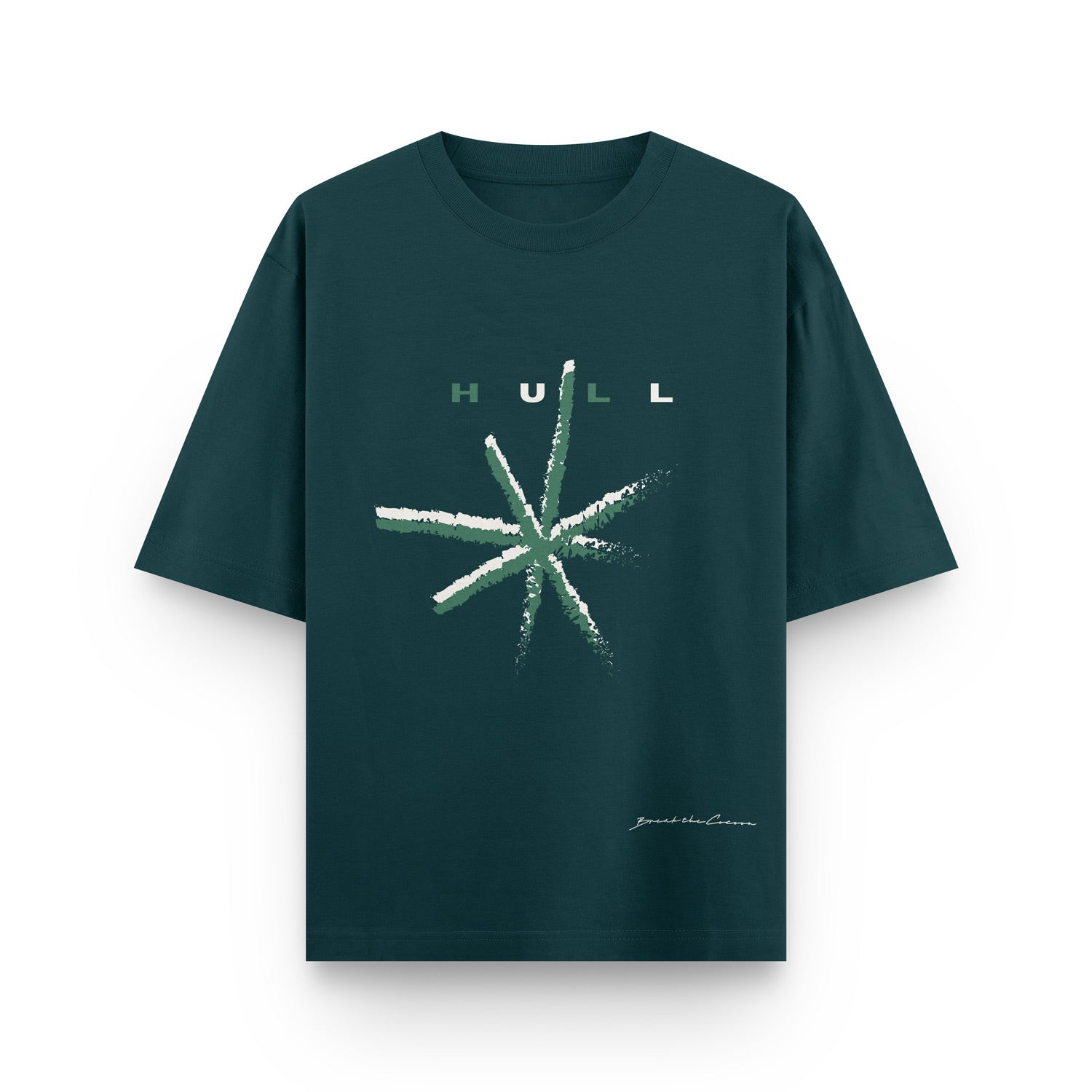 HULL Asterisk Anomaly Tee — oversized graphic streetwear t-shirt