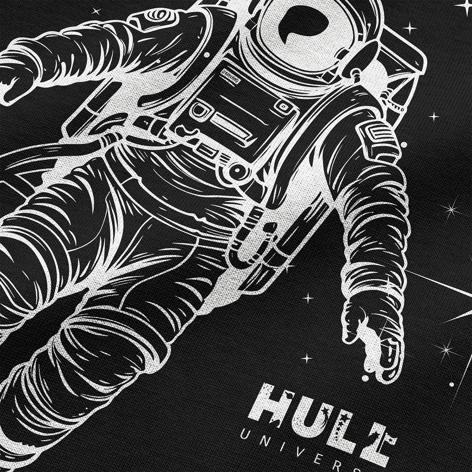 HULL Cosmic Drifter Tee — oversized graphic streetwear t-shirt