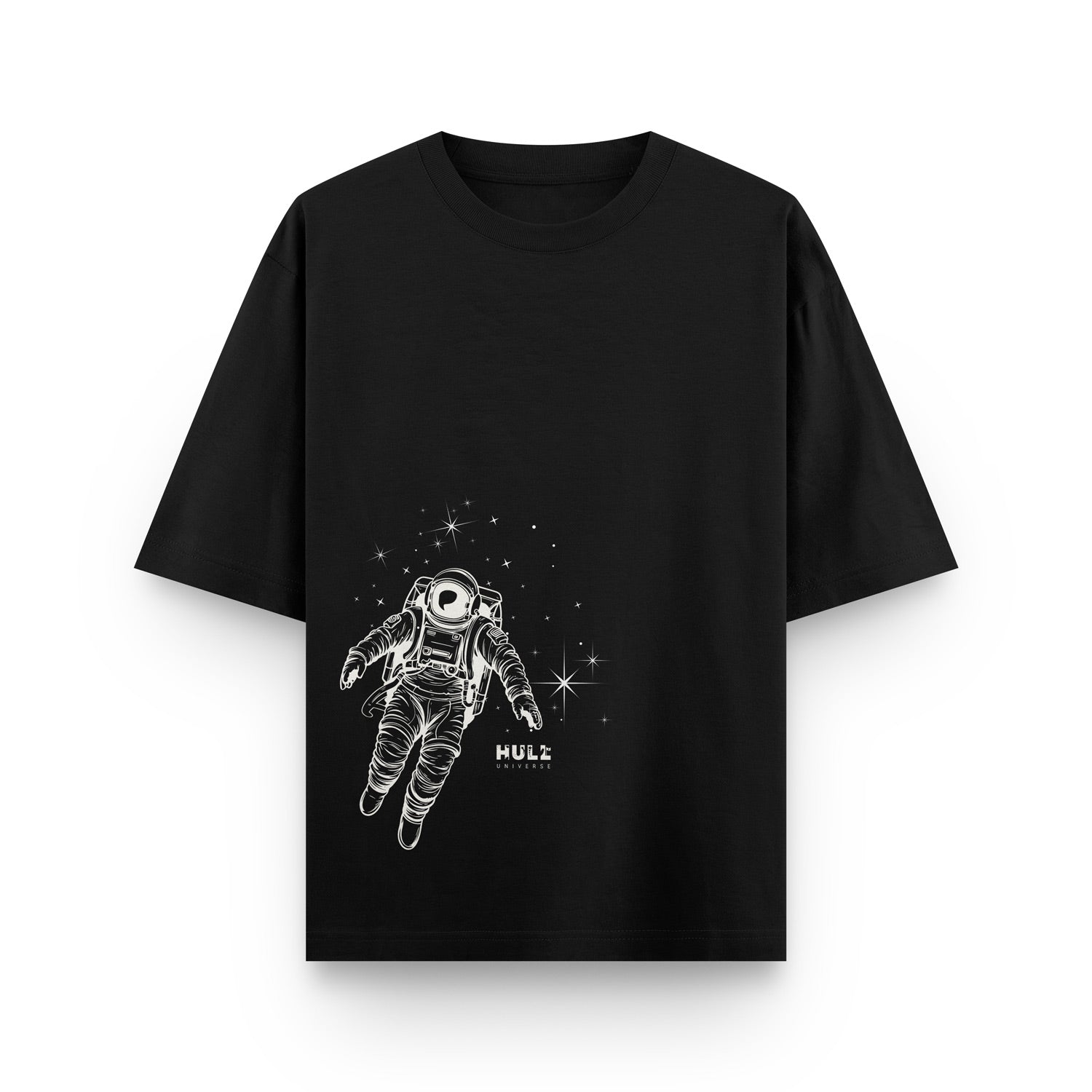 HULL Cosmic Drifter Tee — oversized graphic streetwear t-shirt