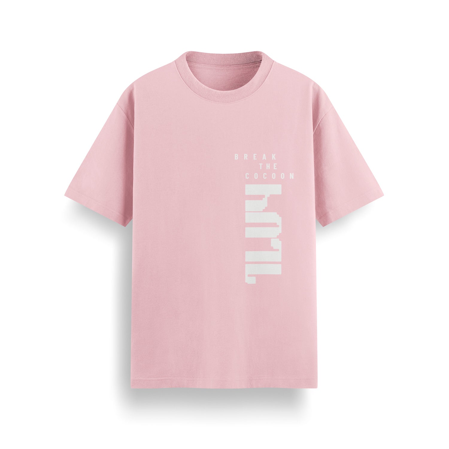 HULL Break The Cocoon Tee — relaxed fit graphic streetwear t-shirt