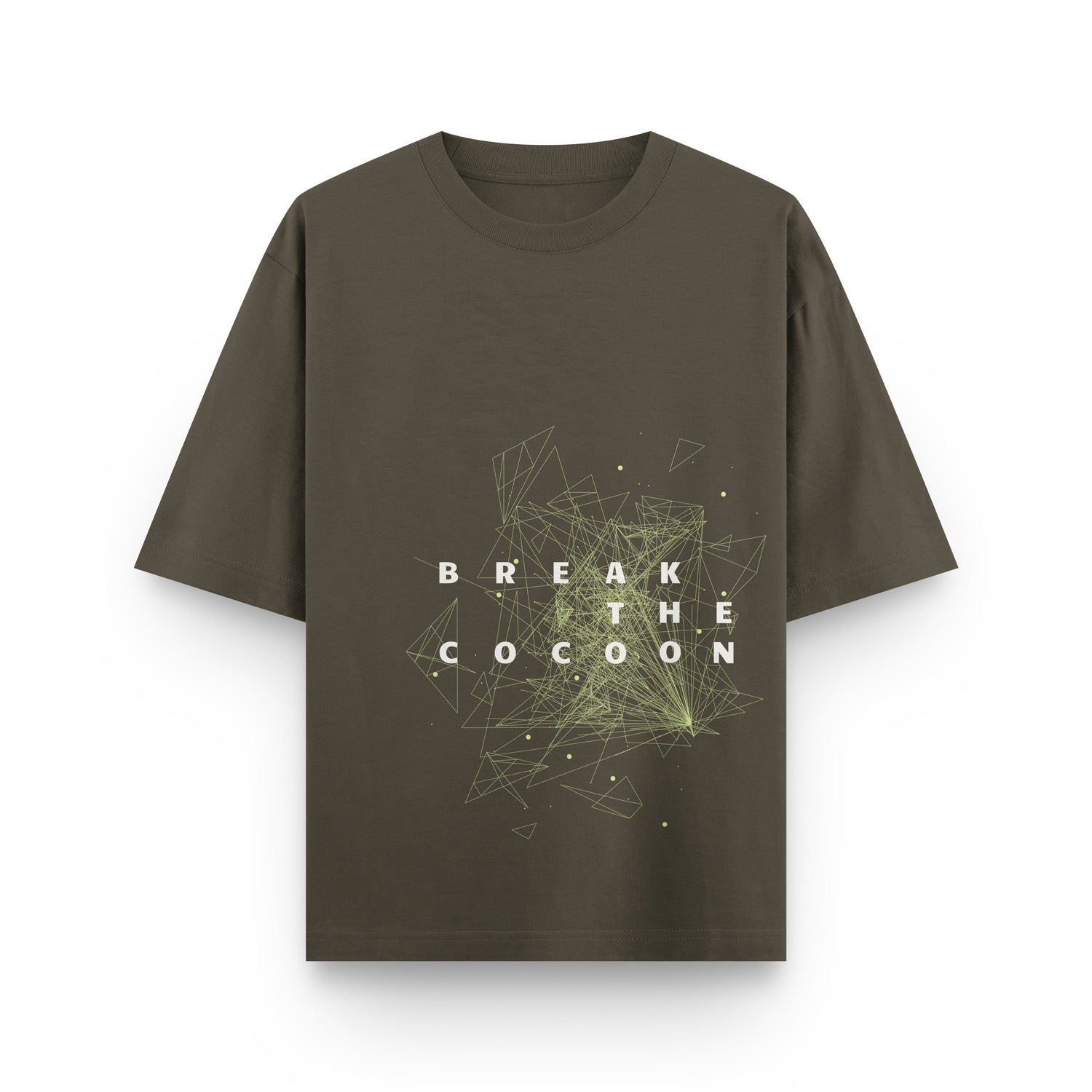 HULL BTC Abstract Tee — oversized graphic streetwear t-shirt