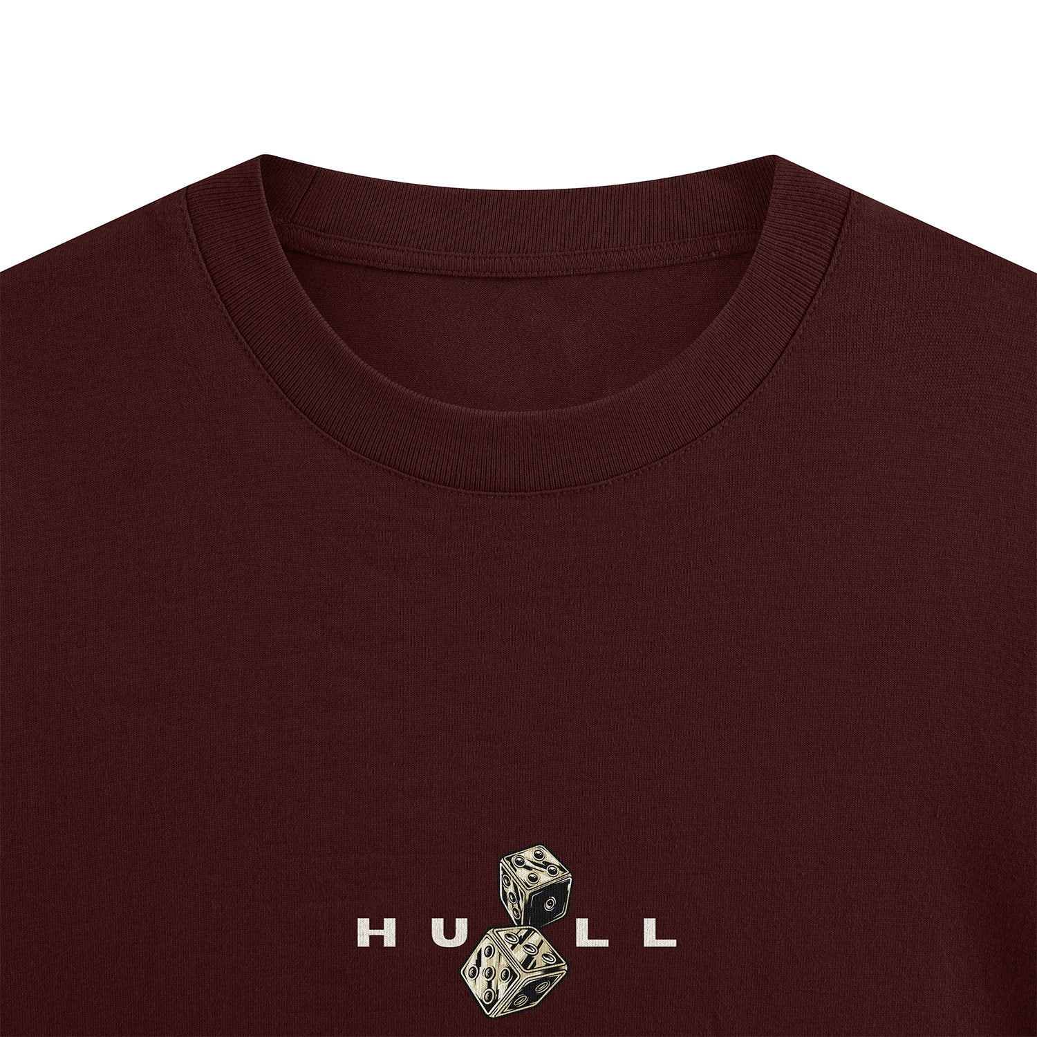 HULL Bet Big Tee — oversized french terry graphic streetwear t-shirt