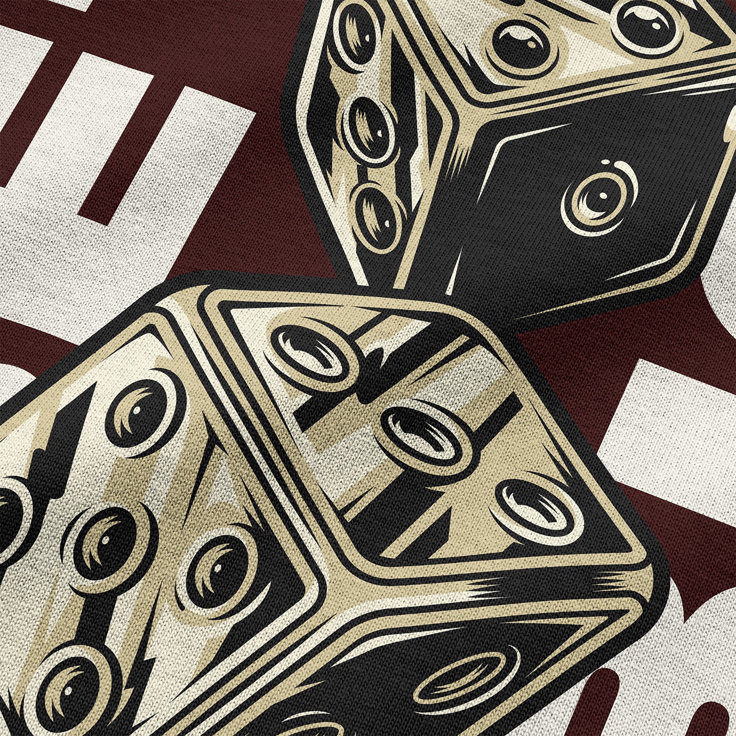 HULL Bet Big Tee — oversized french terry graphic streetwear t-shirt