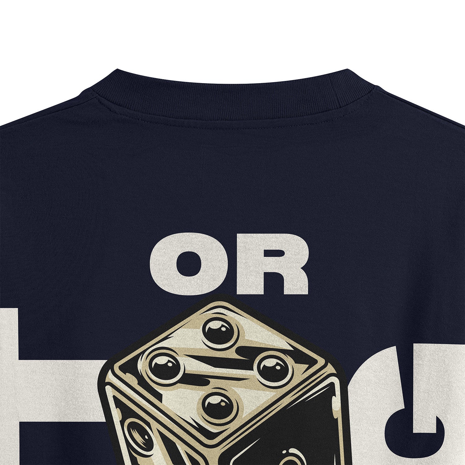 HULL Bet Big Tee — oversized french terry graphic streetwear t-shirt