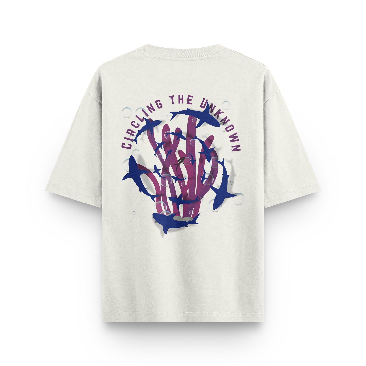 HULL Circling The Unknown Tee — oversized graphic streetwear t-shirt