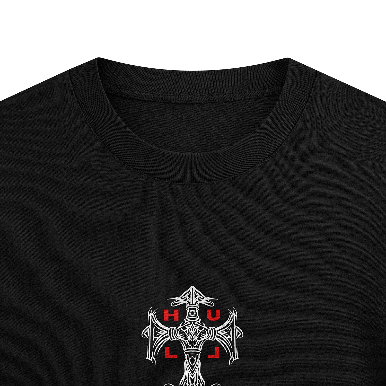 HULL Salvation Tee — oversized french terry graphic streetwear t-shirt