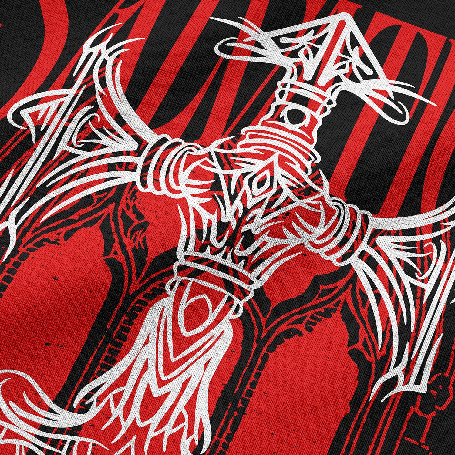 HULL Salvation Tee — oversized french terry graphic streetwear t-shirt