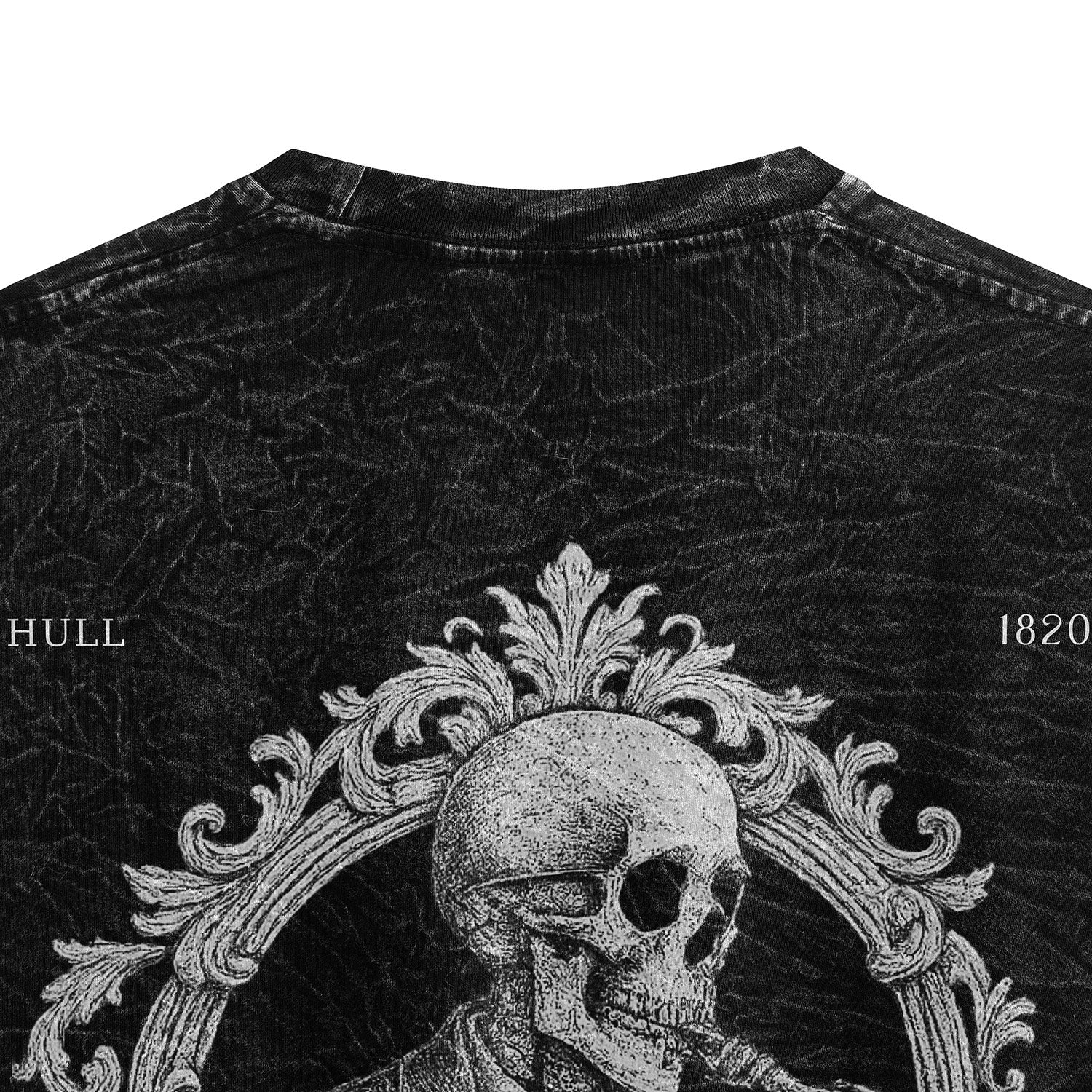 HULL DeathSong Tee — oversized vintage wash graphic streetwear t-shirt