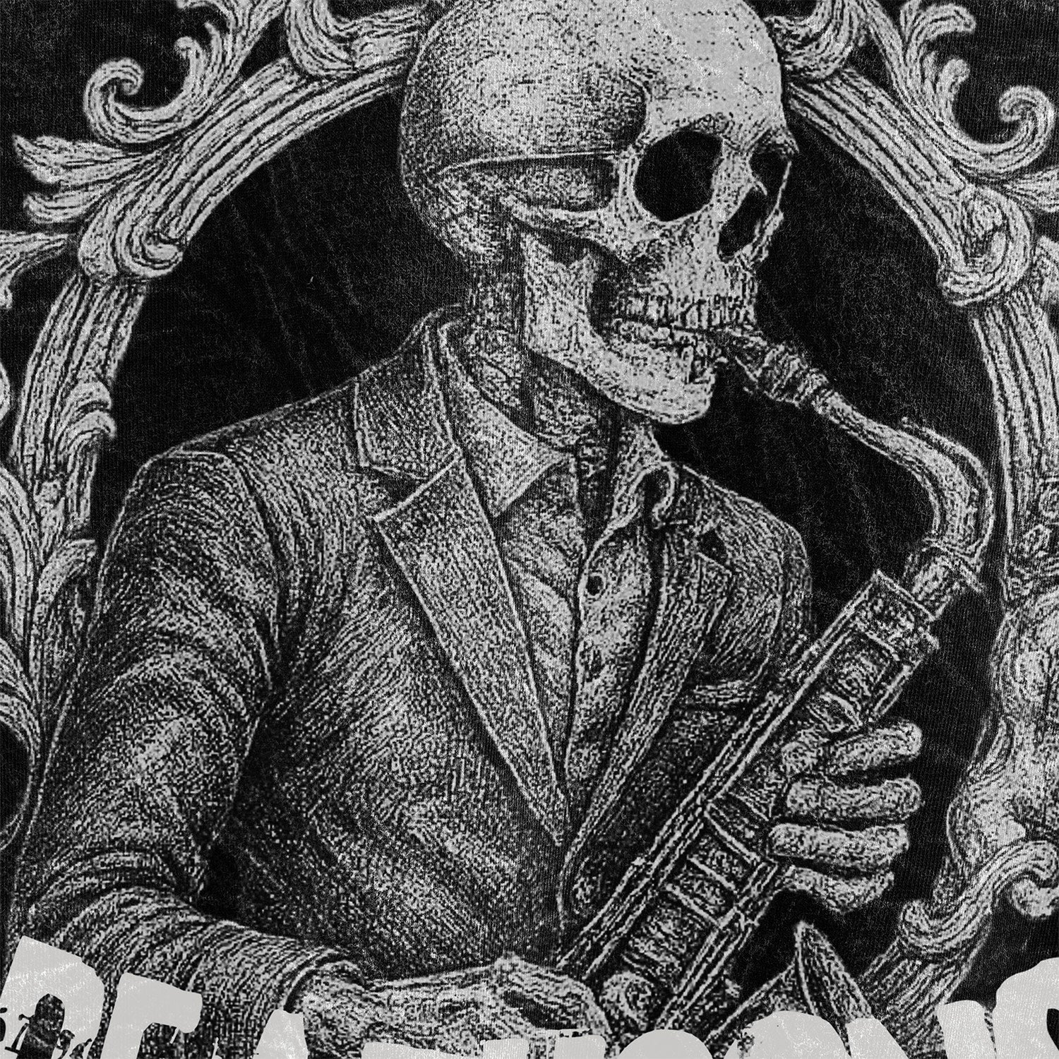 HULL DeathSong Tee — oversized vintage wash graphic streetwear t-shirt