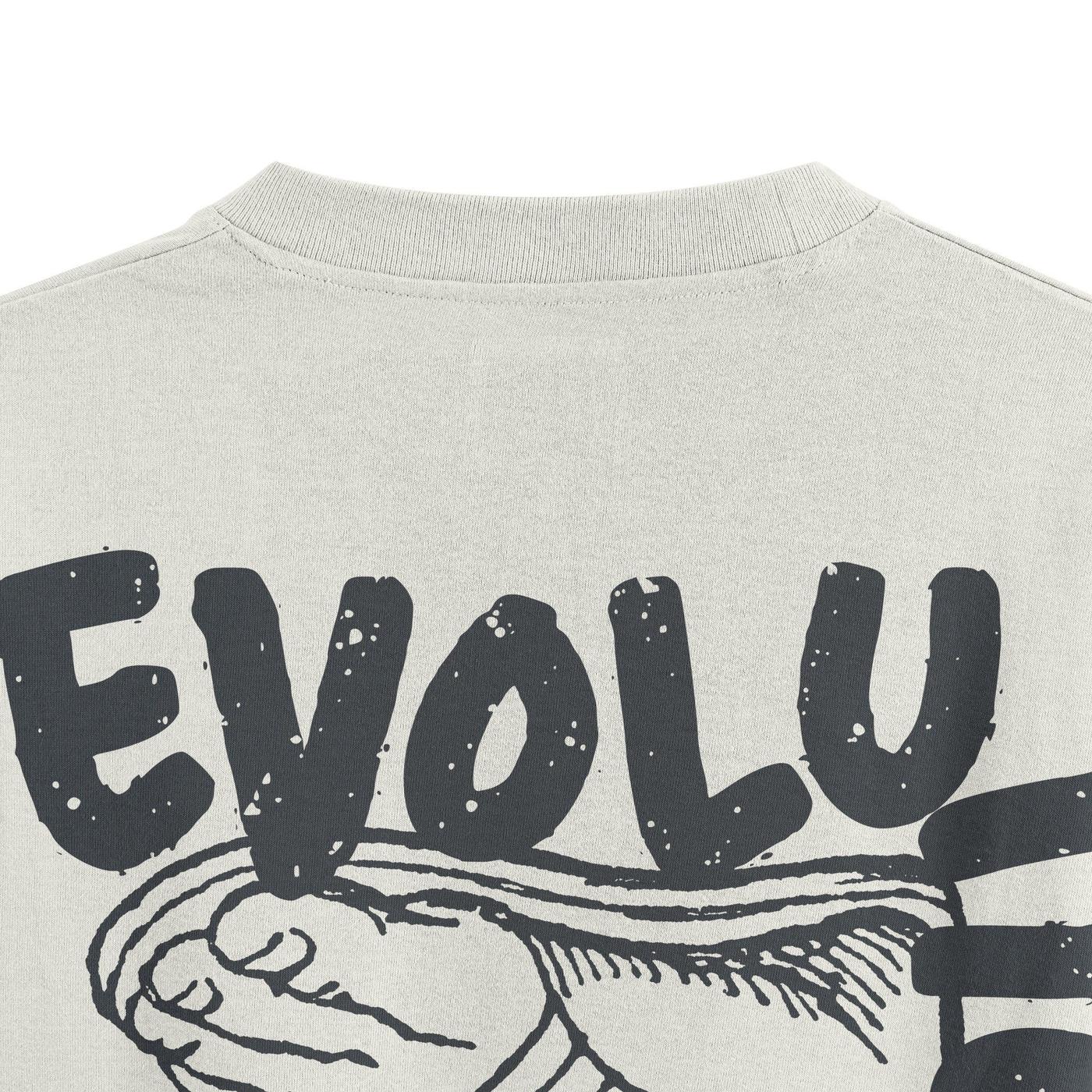 Evolution Heavyweight French Terry Oversized T-Shirt – 260 GSM Premium Plus by HULL