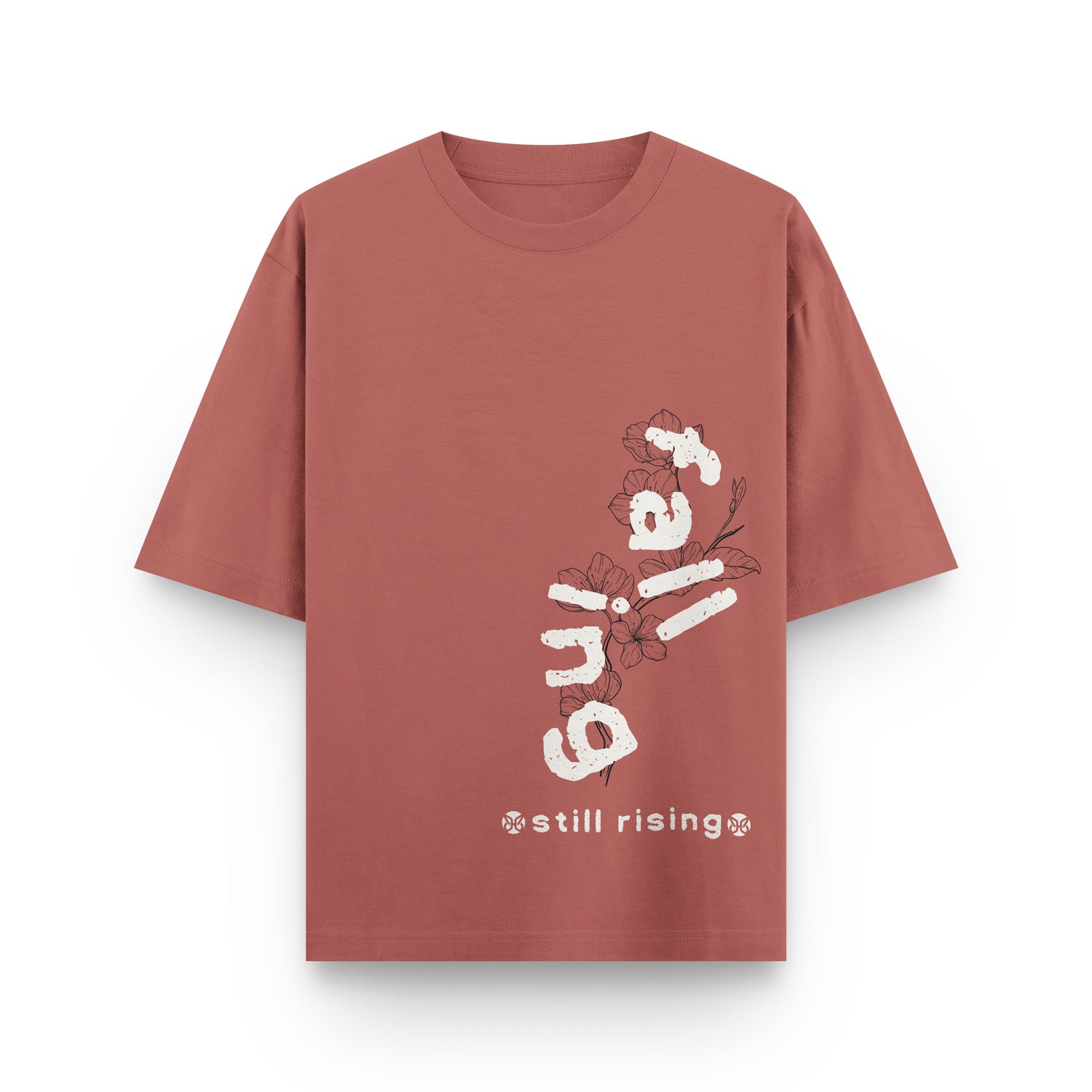 HULL Still Rising Tee — oversized graphic streetwear t-shirt