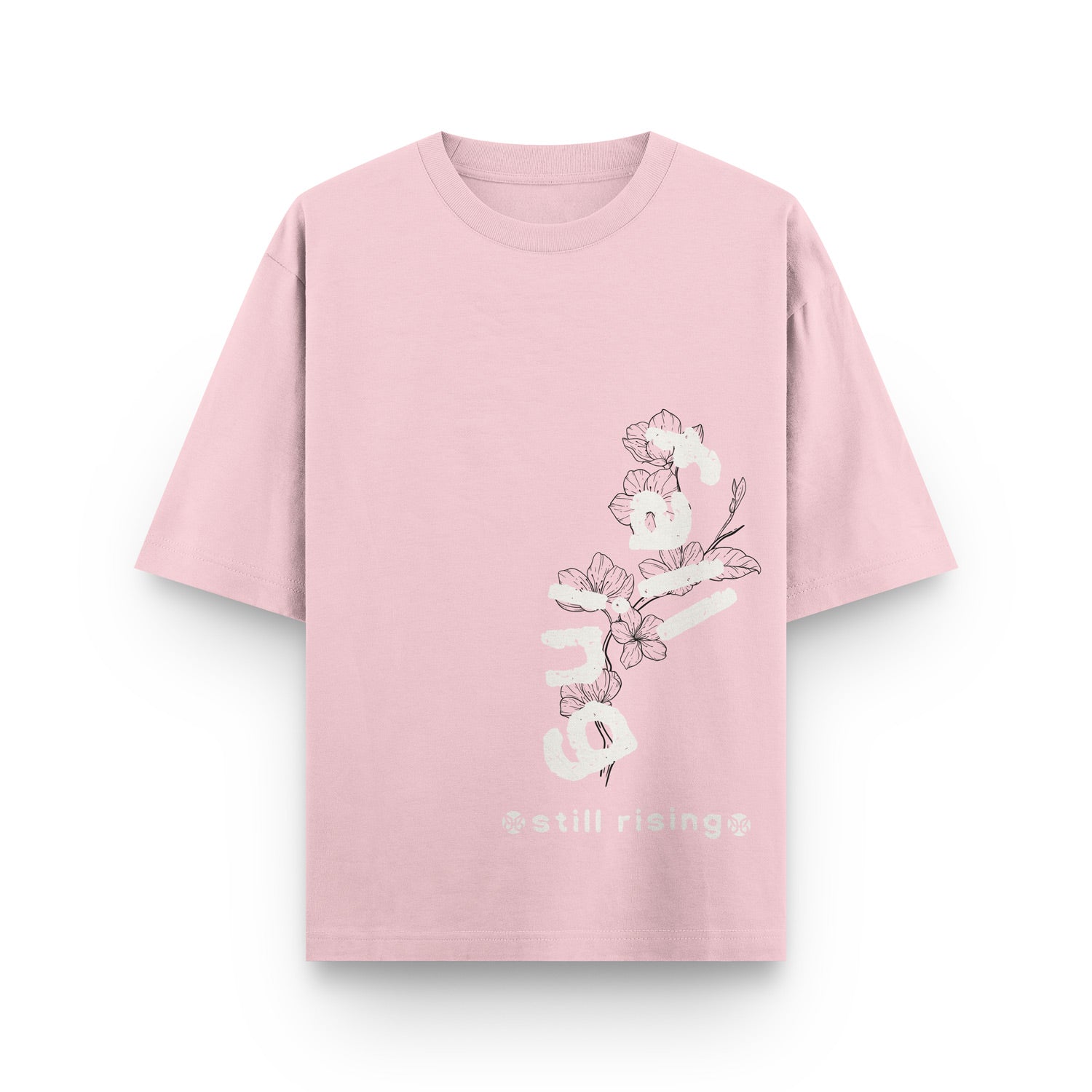 HULL Still Rising Tee — oversized graphic streetwear t-shirt