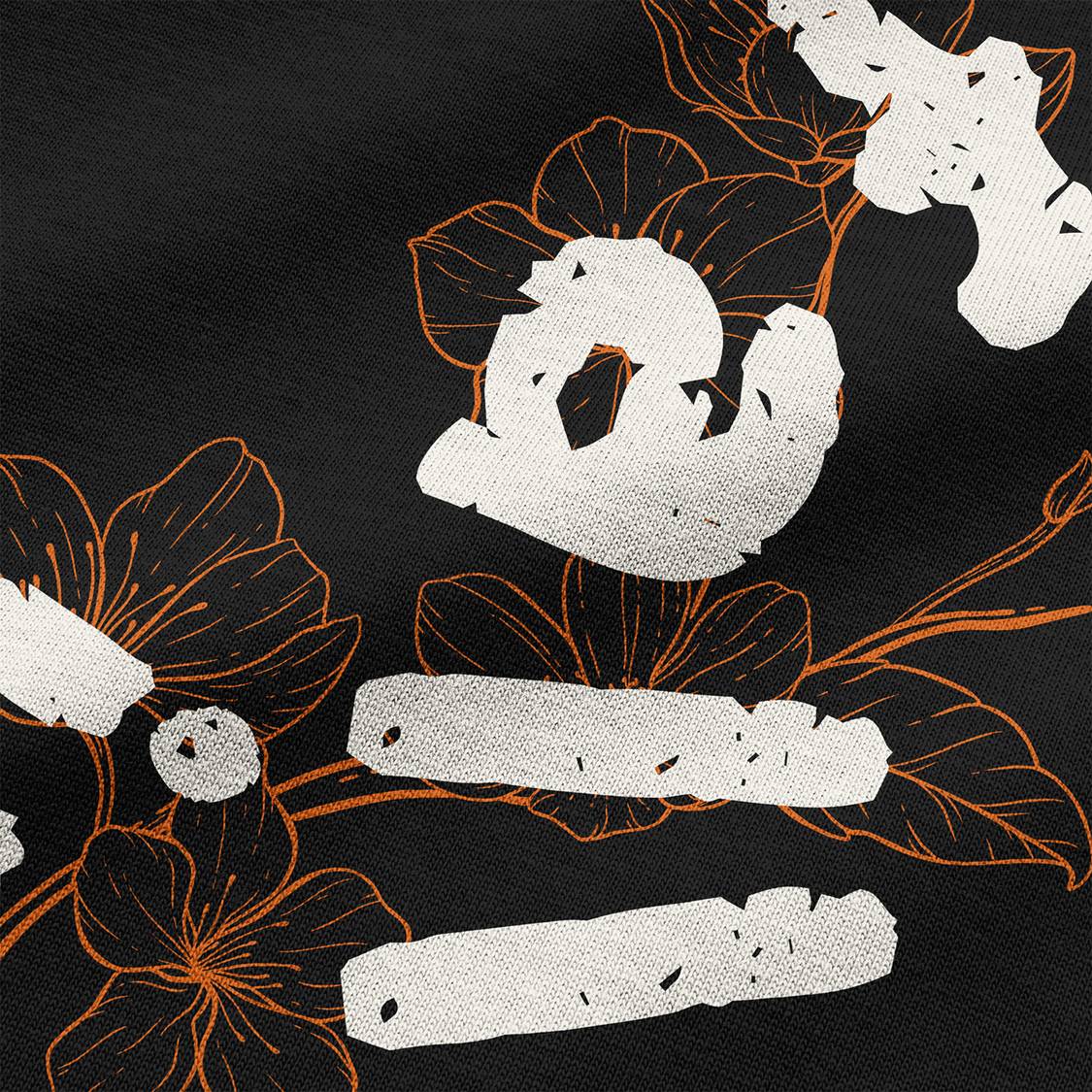 Still Rising premium French Terry oversized t-shirt
Still Rising floral front print oversized tee