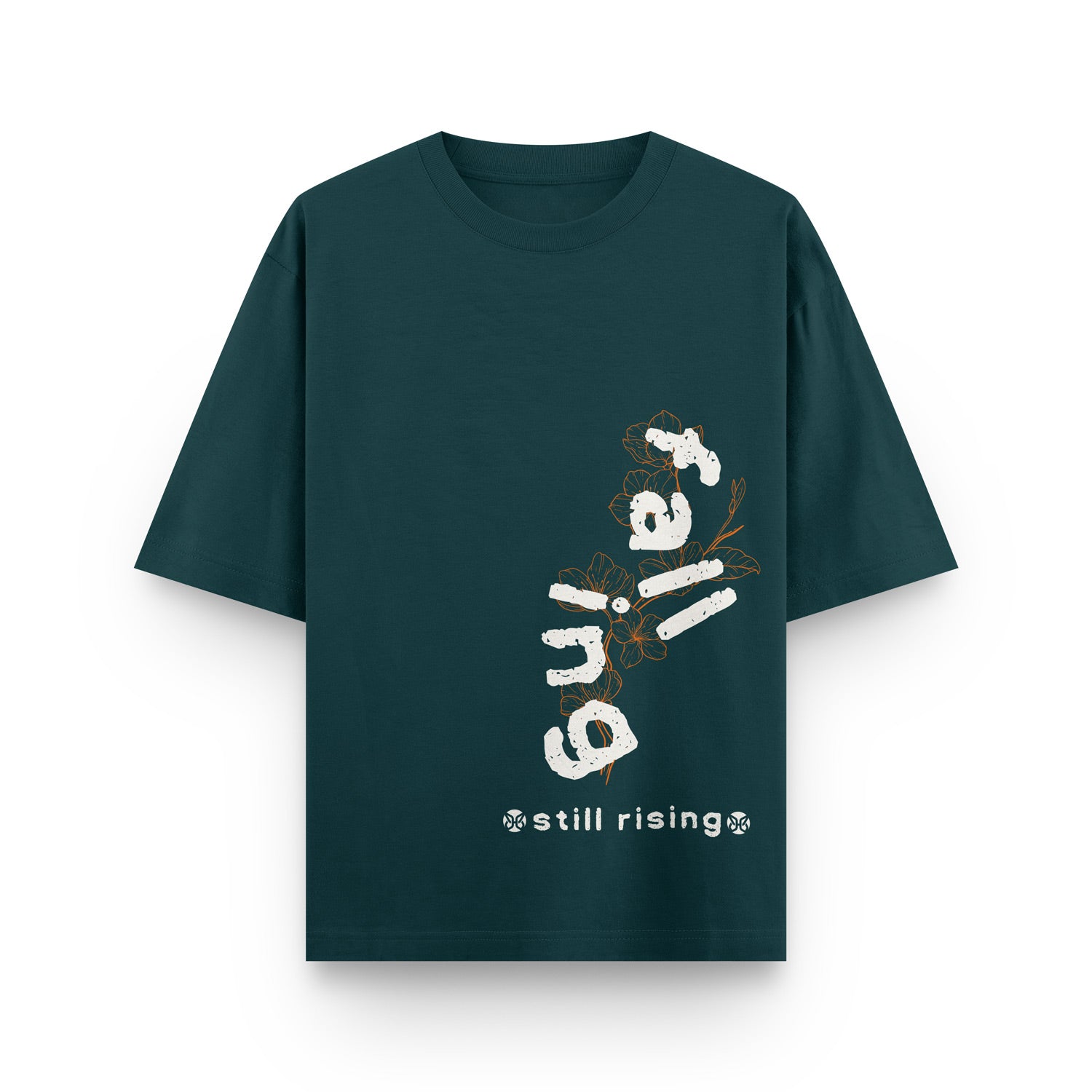 HULL Still Rising Tee — oversized graphic streetwear t-shirt