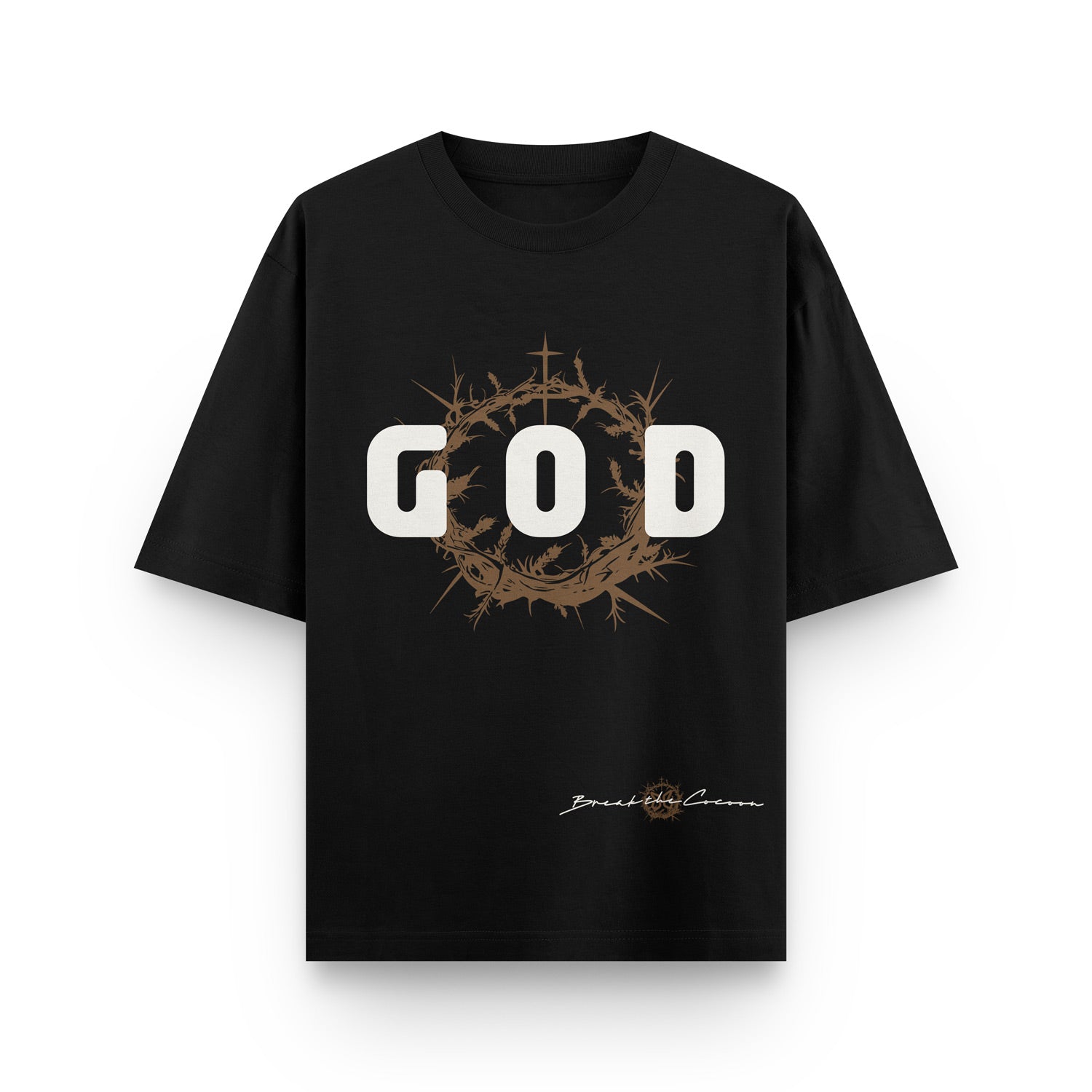 HULL Crowned Divinity Tee — oversized graphic streetwear t-shirt