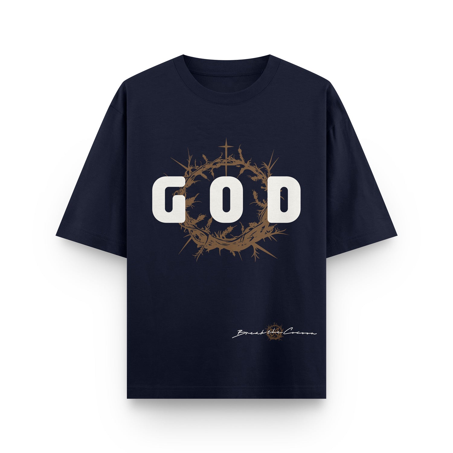 HULL Crowned Divinity Tee — oversized graphic streetwear t-shirt