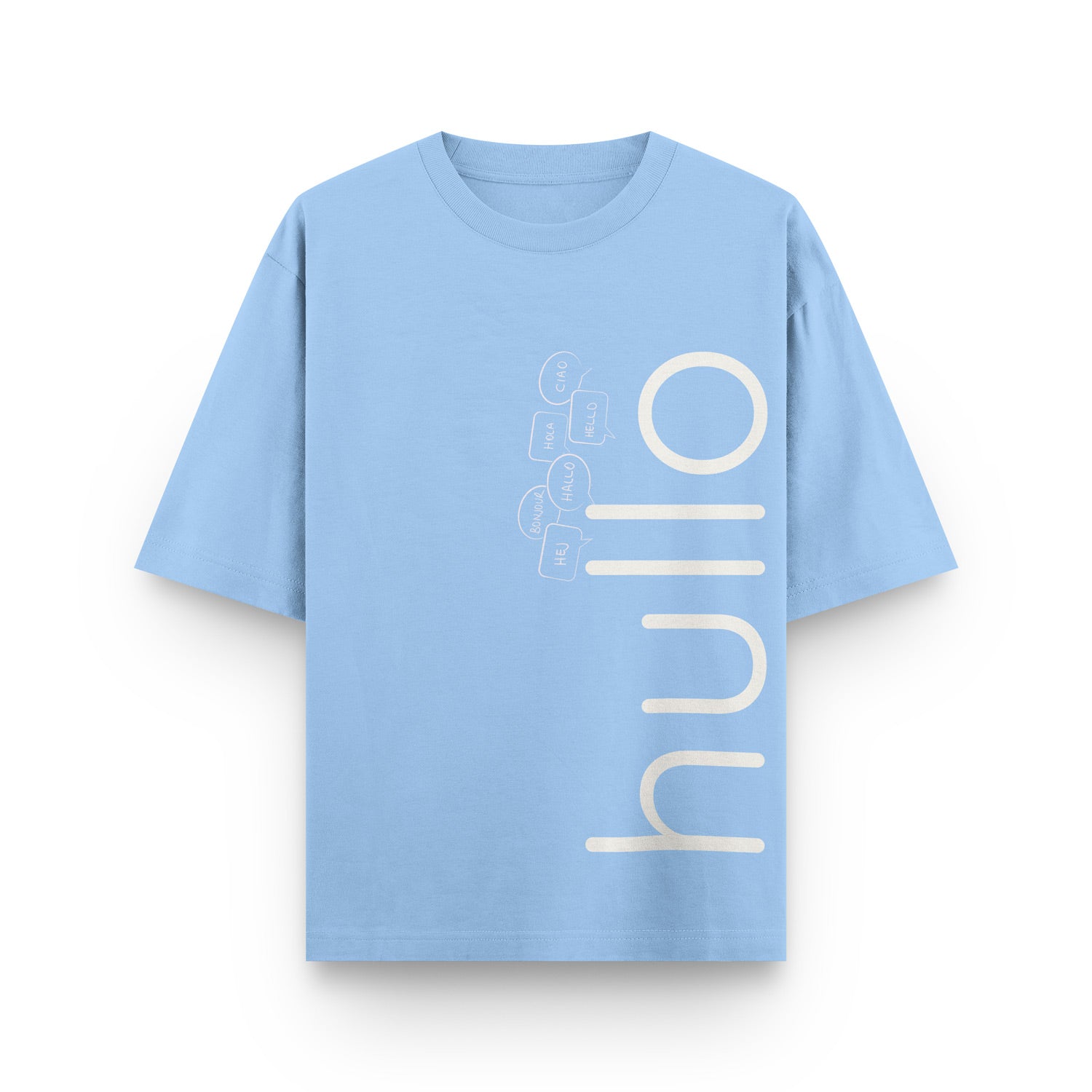 HULL Hull-O Tee — oversized graphic streetwear t-shirt