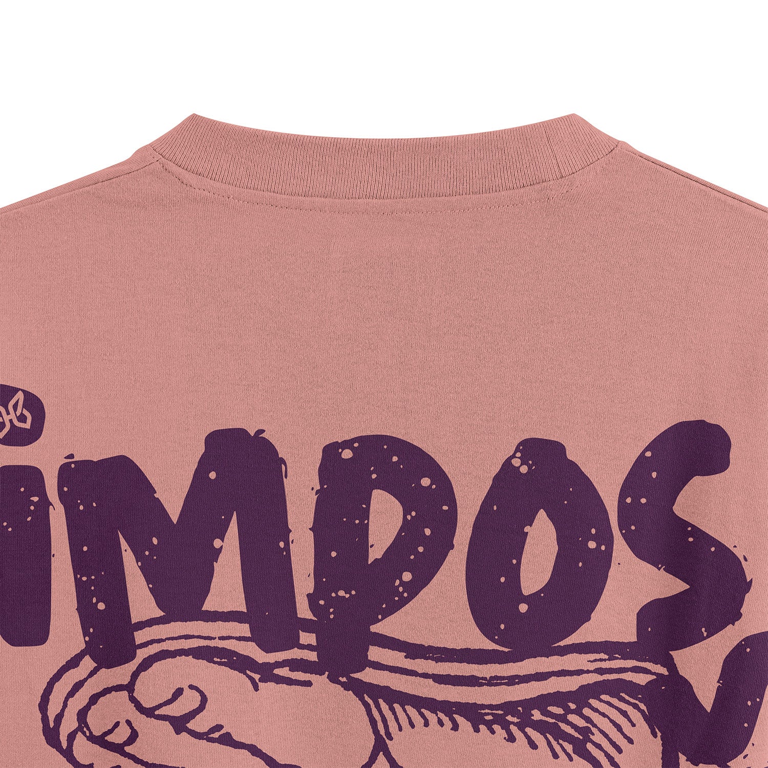 HULL Impossible Tee — oversized french terry graphic streetwear t-shirt