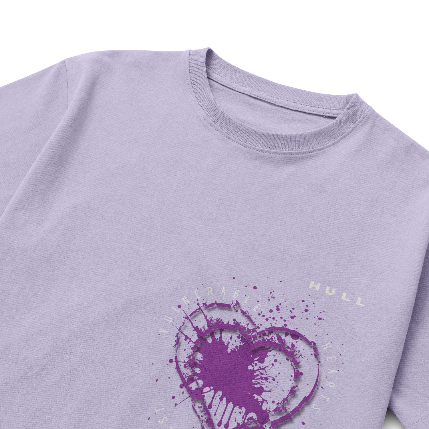 HULL Vulnerable Hearts Tee — relaxed fit graphic streetwear t-shirt