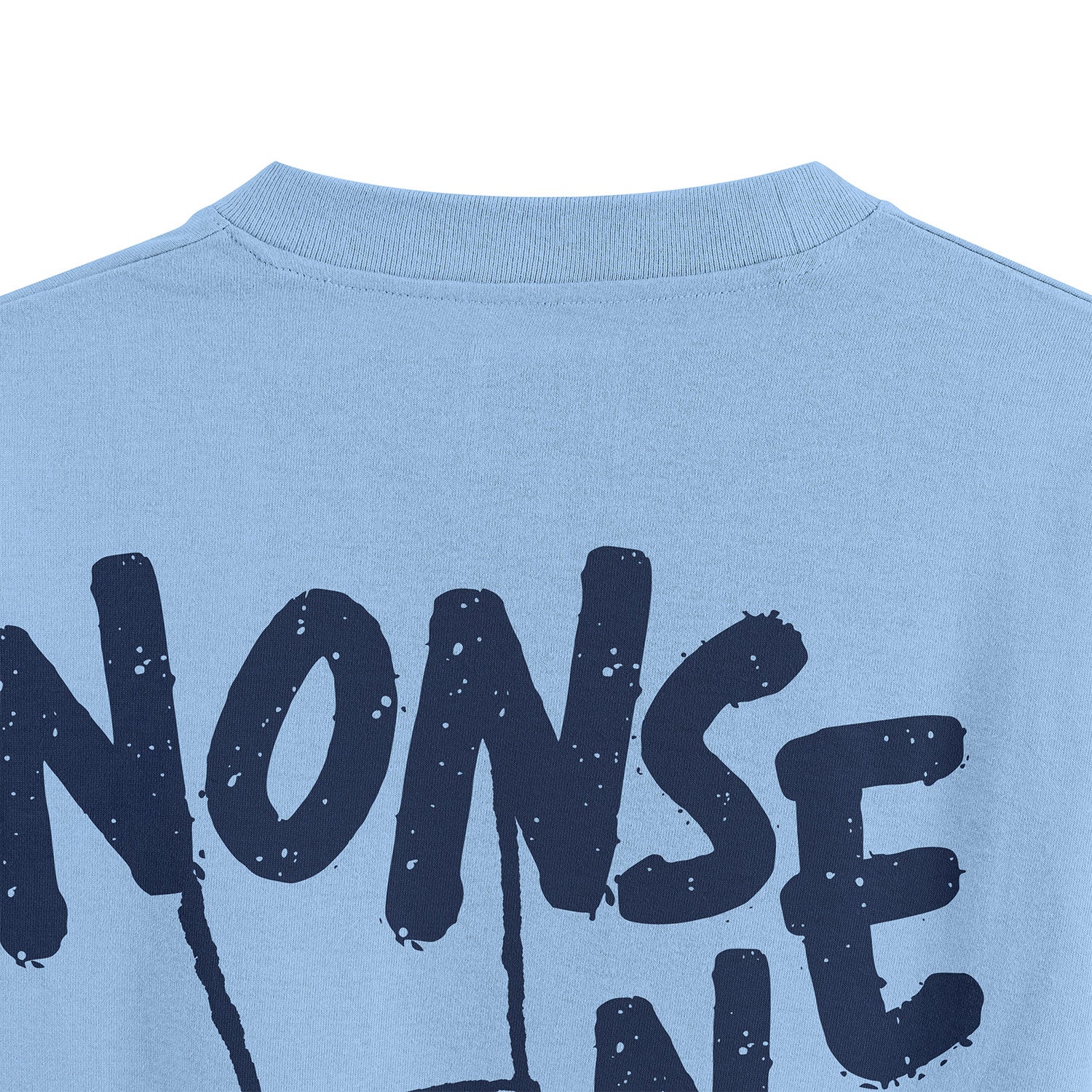 HULL Nonsense Tee — oversized french terry graphic streetwear t-shirt