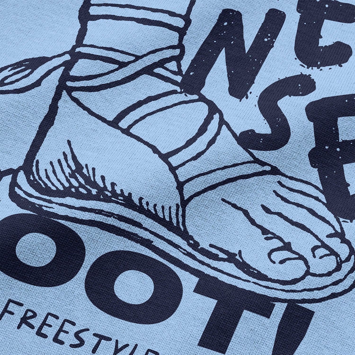 HULL Nonsense Tee — oversized french terry graphic streetwear t-shirt