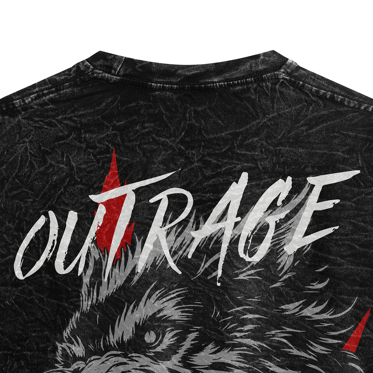 HULL Rage & Rise Tee — oversized acid wash graphic streetwear t-shirt