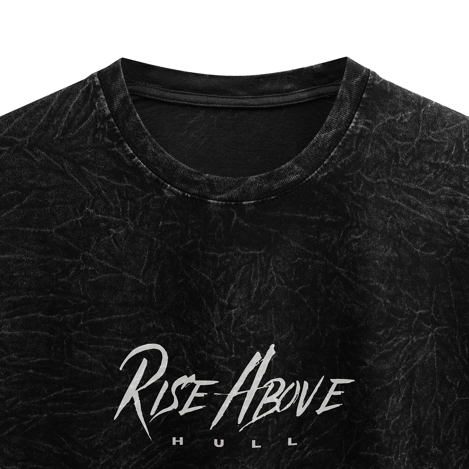 HULL Rage & Rise Tee — oversized acid wash graphic streetwear t-shirt