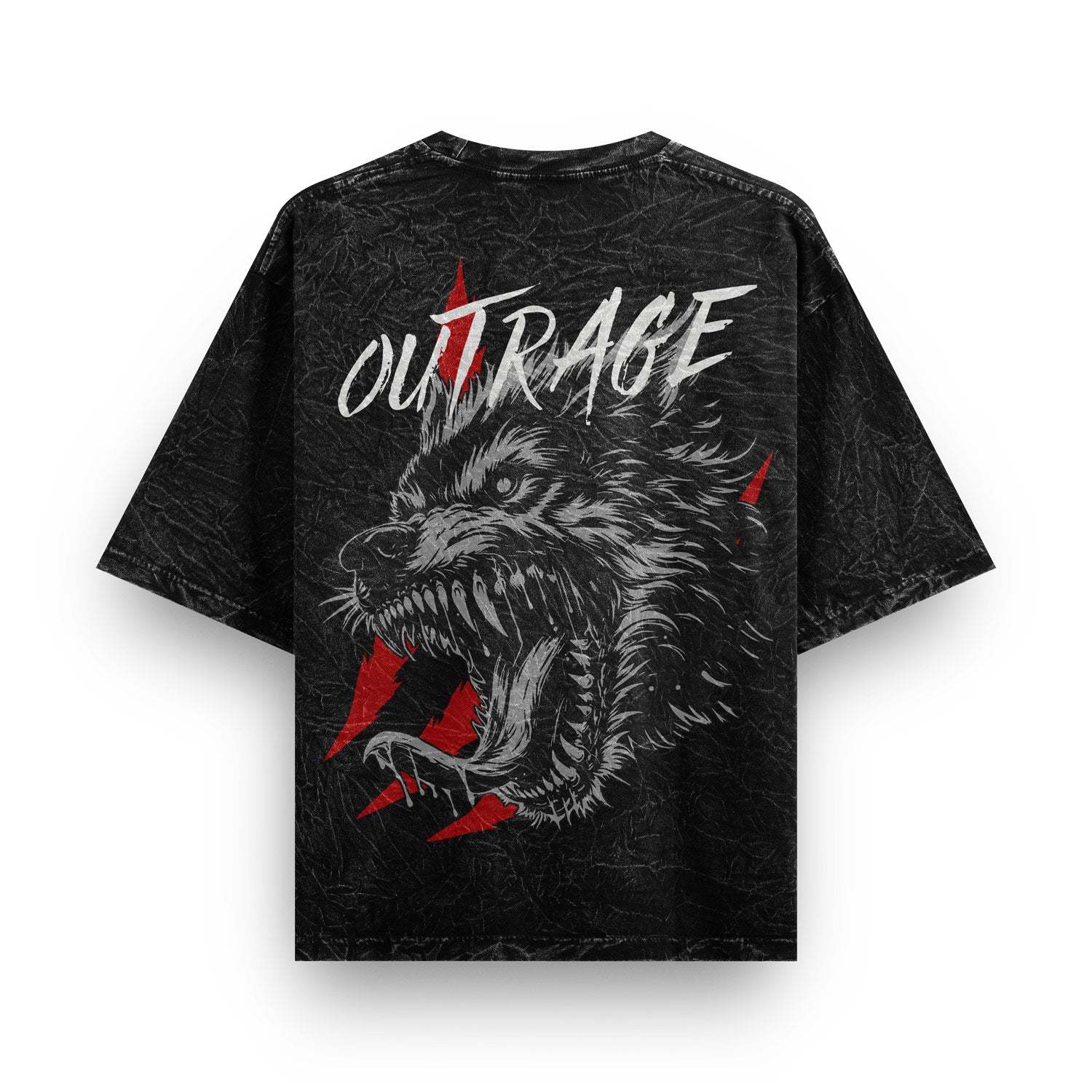 HULL Rage & Rise Tee — oversized acid wash graphic streetwear t-shirt