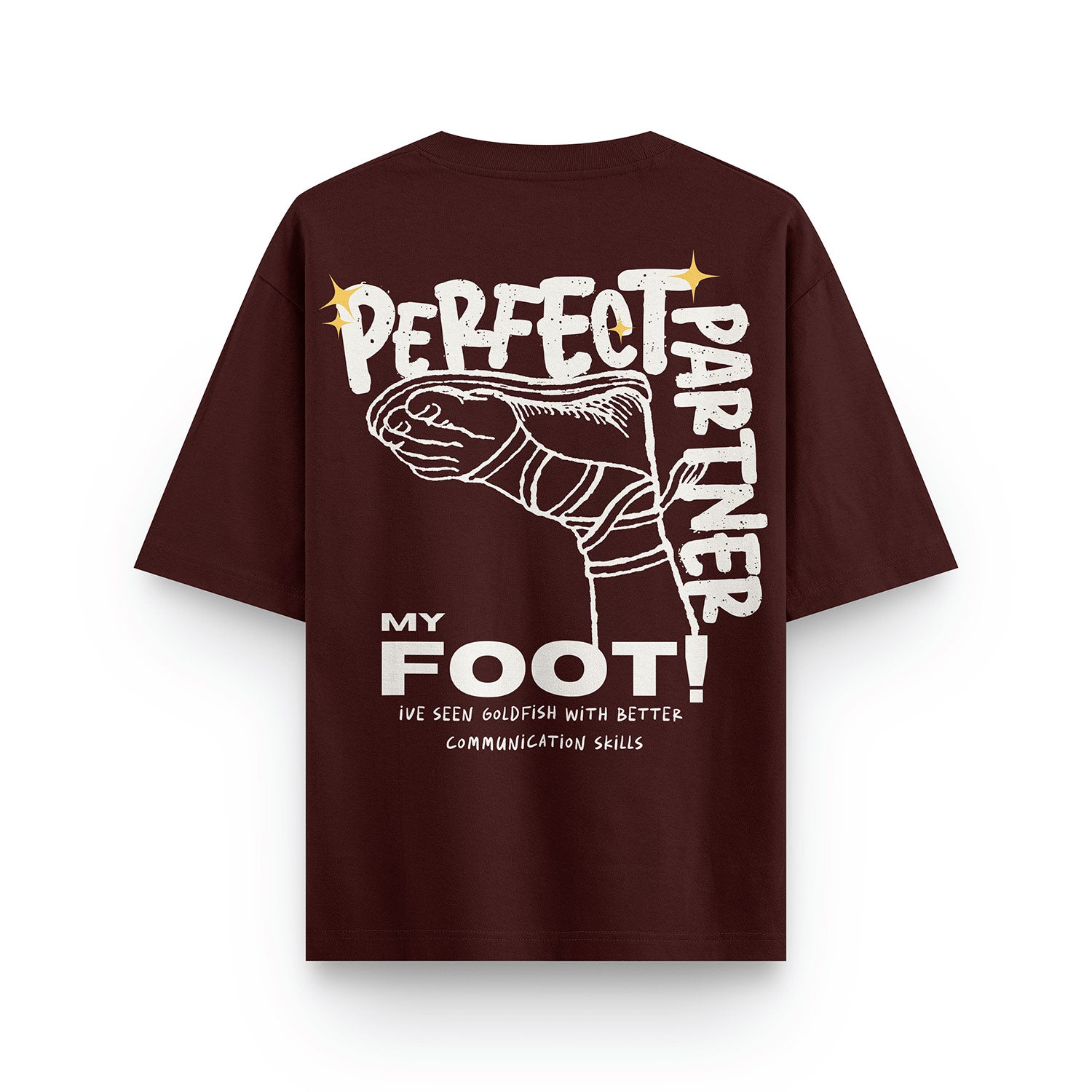 HULL Perfect Partner Tee — oversized french terry graphic streetwear t-shirt