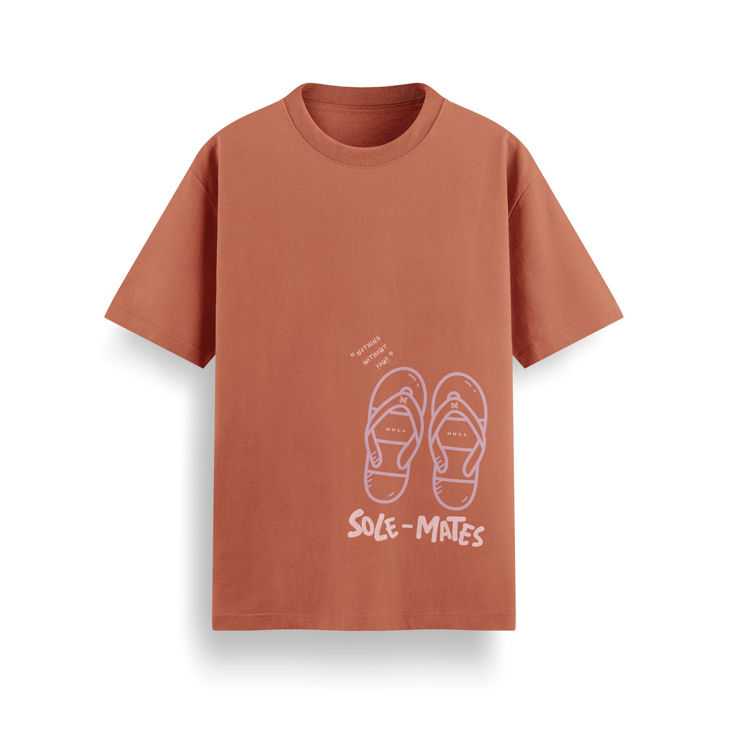 HULL Sole-Mates Tee — relaxed fit graphic streetwear t-shirt