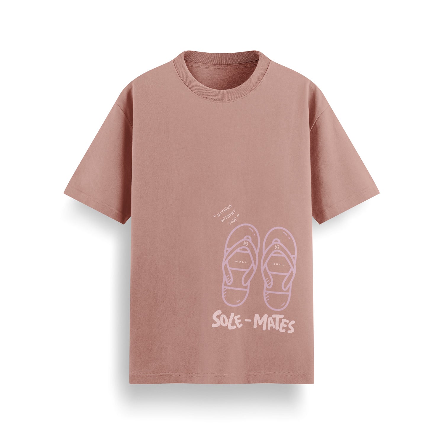 HULL Sole-Mates Tee — relaxed fit graphic streetwear t-shirt