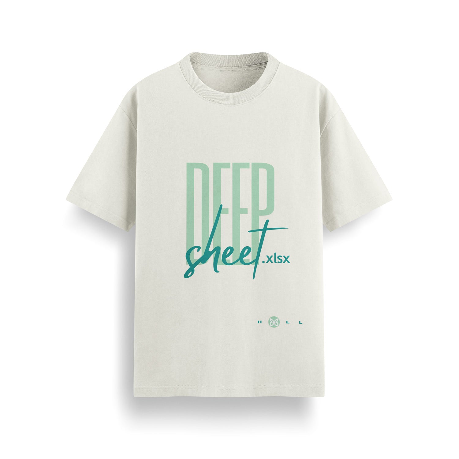 HULL Deep Sheet Tee — relaxed fit graphic streetwear t-shirt
