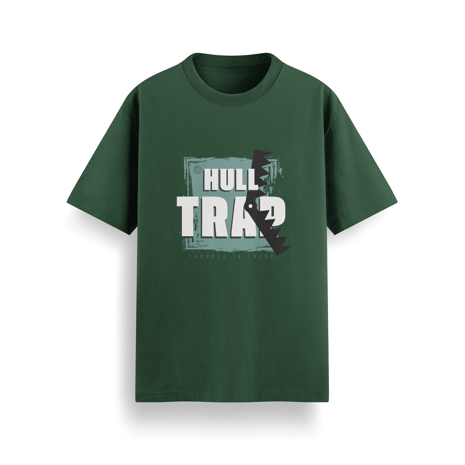 HULL Trapped In Trend Tee — relaxed fit graphic streetwear t-shirt