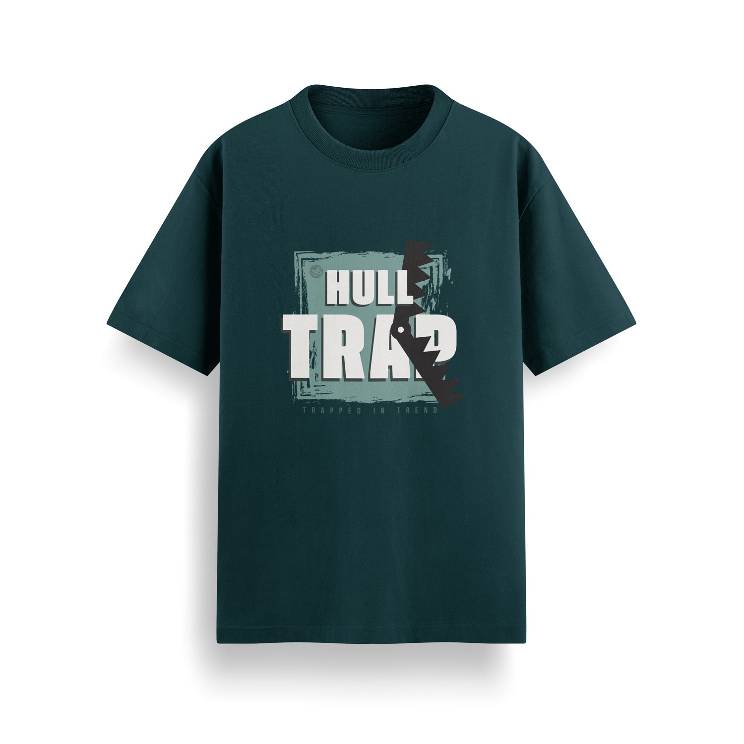 HULL Trapped In Trend Tee — relaxed fit graphic streetwear t-shirt