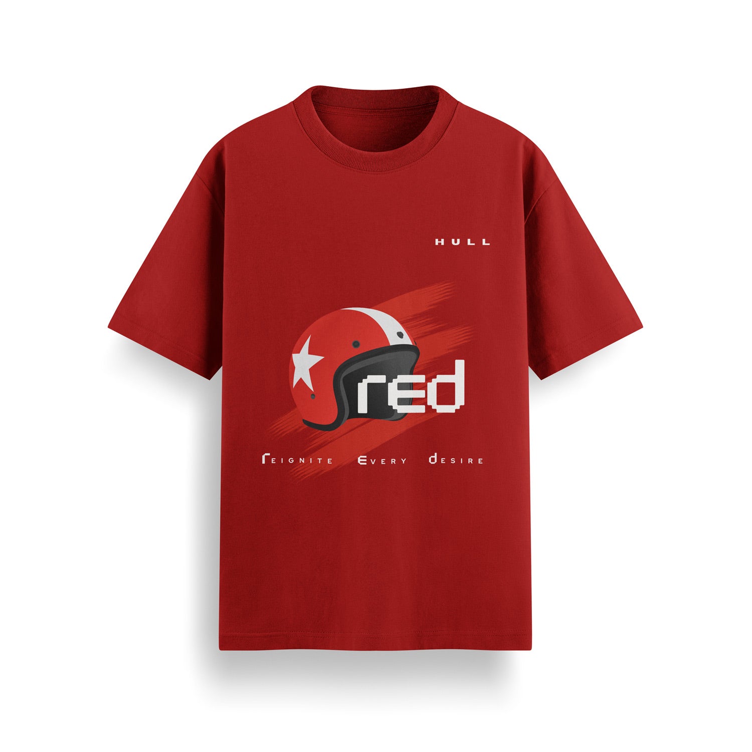 HULL Ignite Tee — relaxed fit graphic streetwear t-shirt